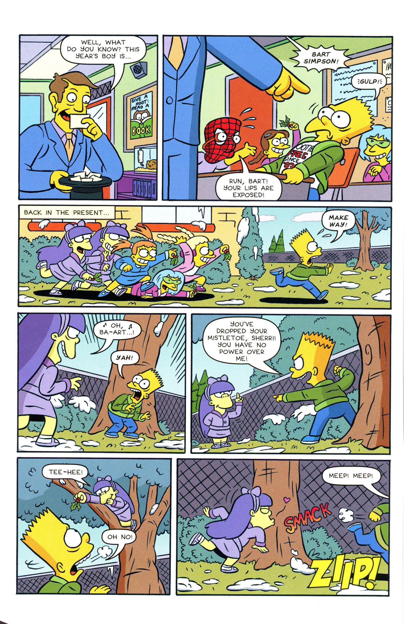 Read online The Simpsons Winter Wingding comic -  Issue #7 - 6