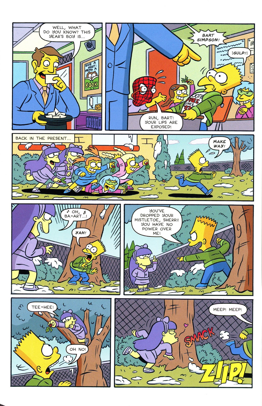 The Simpsons Winter Wingding issue 7 - Page 6