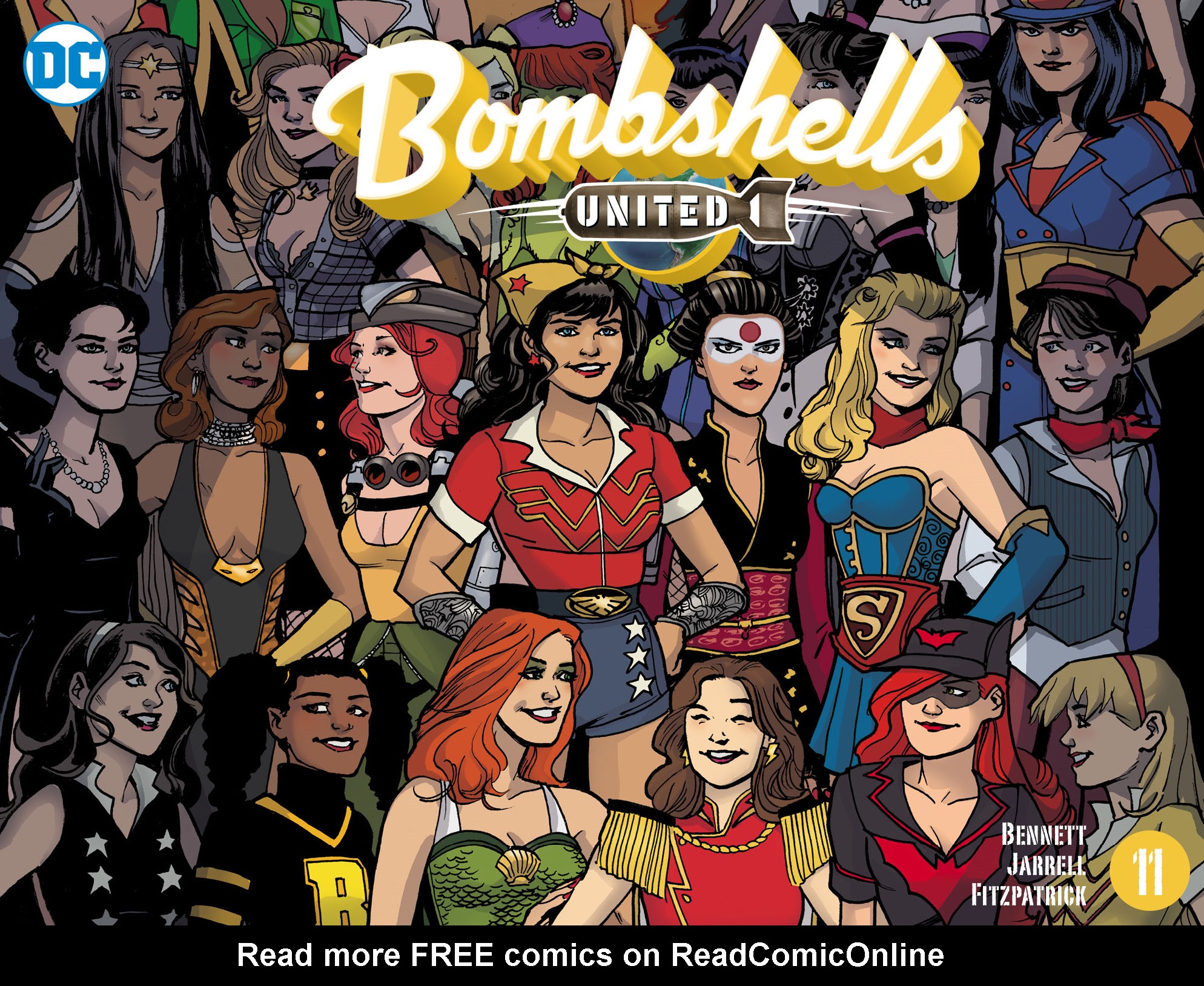 Read online Bombshells: United comic -  Issue #11 - 1