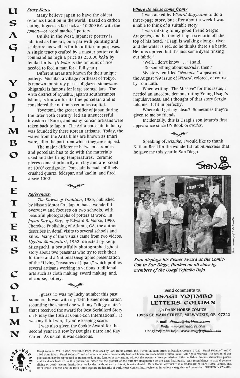 Read online Usagi Yojimbo (1996) comic -  Issue #33 - 26