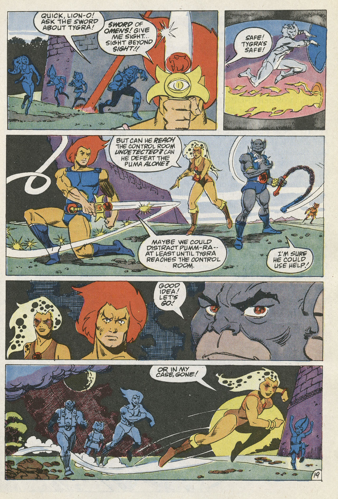 Read online ThunderCats (1985) comic -  Issue #18 - 26