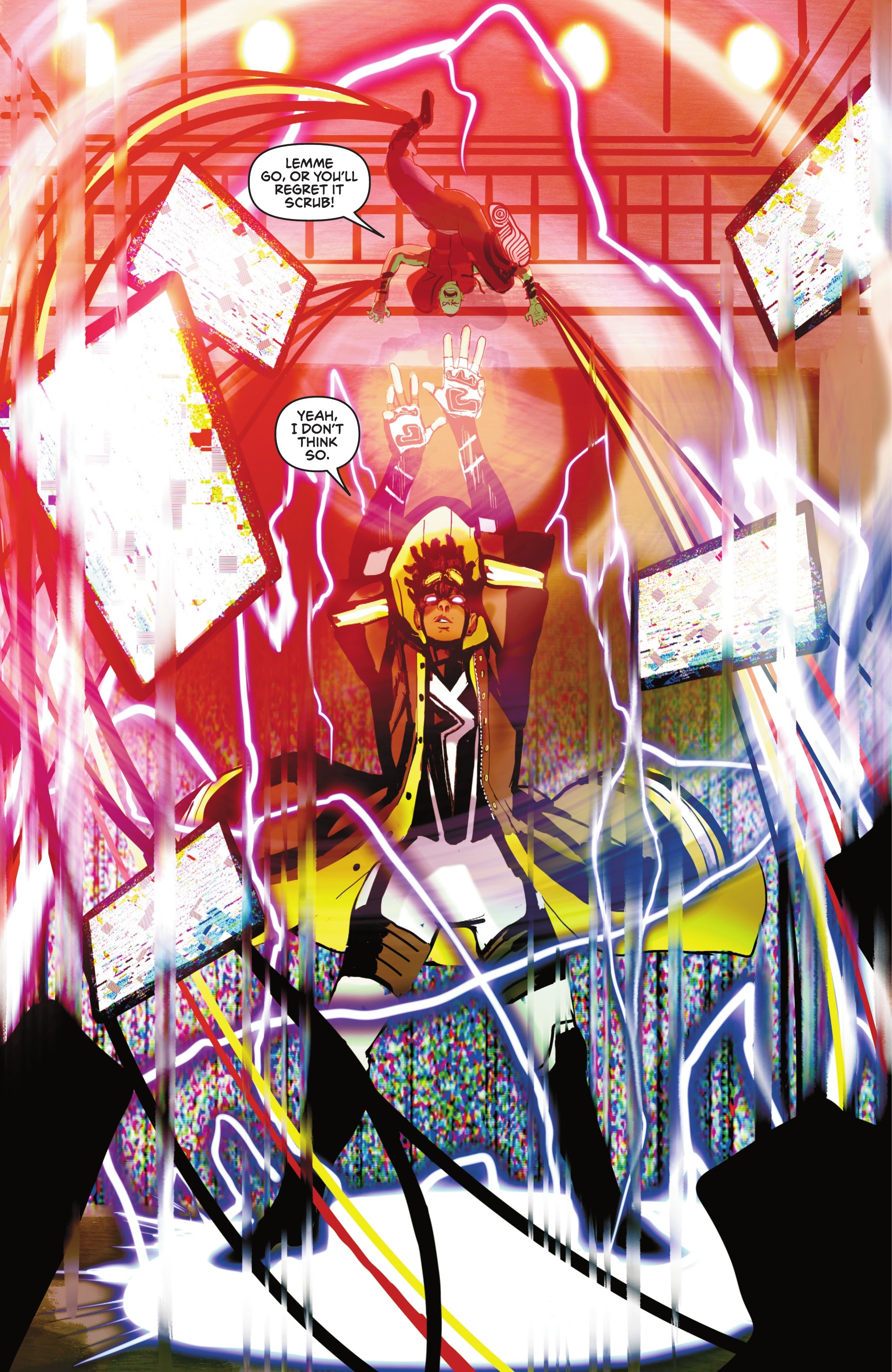 Read online Static: Season One comic -  Issue #5 - 9