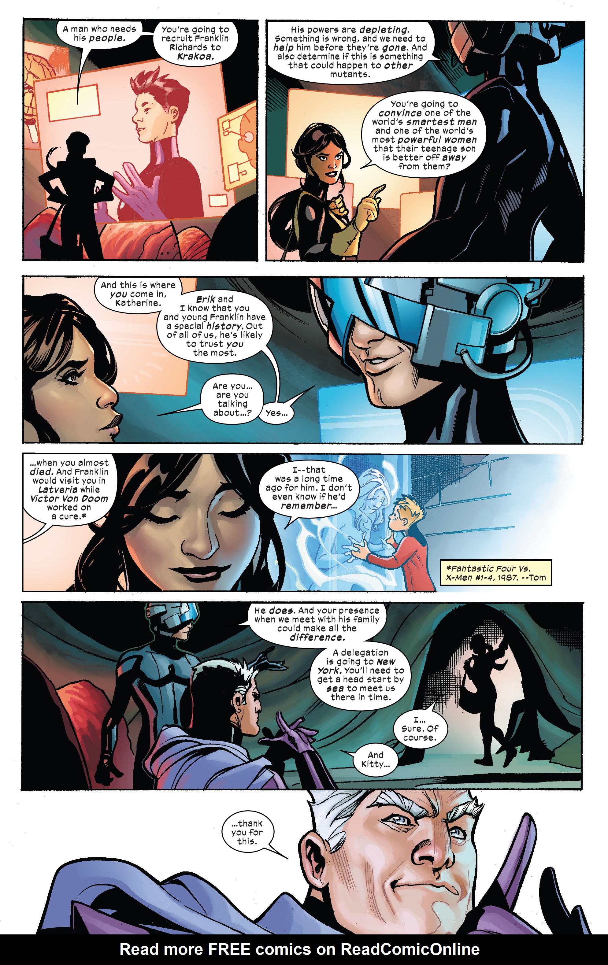 Read online X-Men/Fantastic Four (2020) comic -  Issue #1 - 9