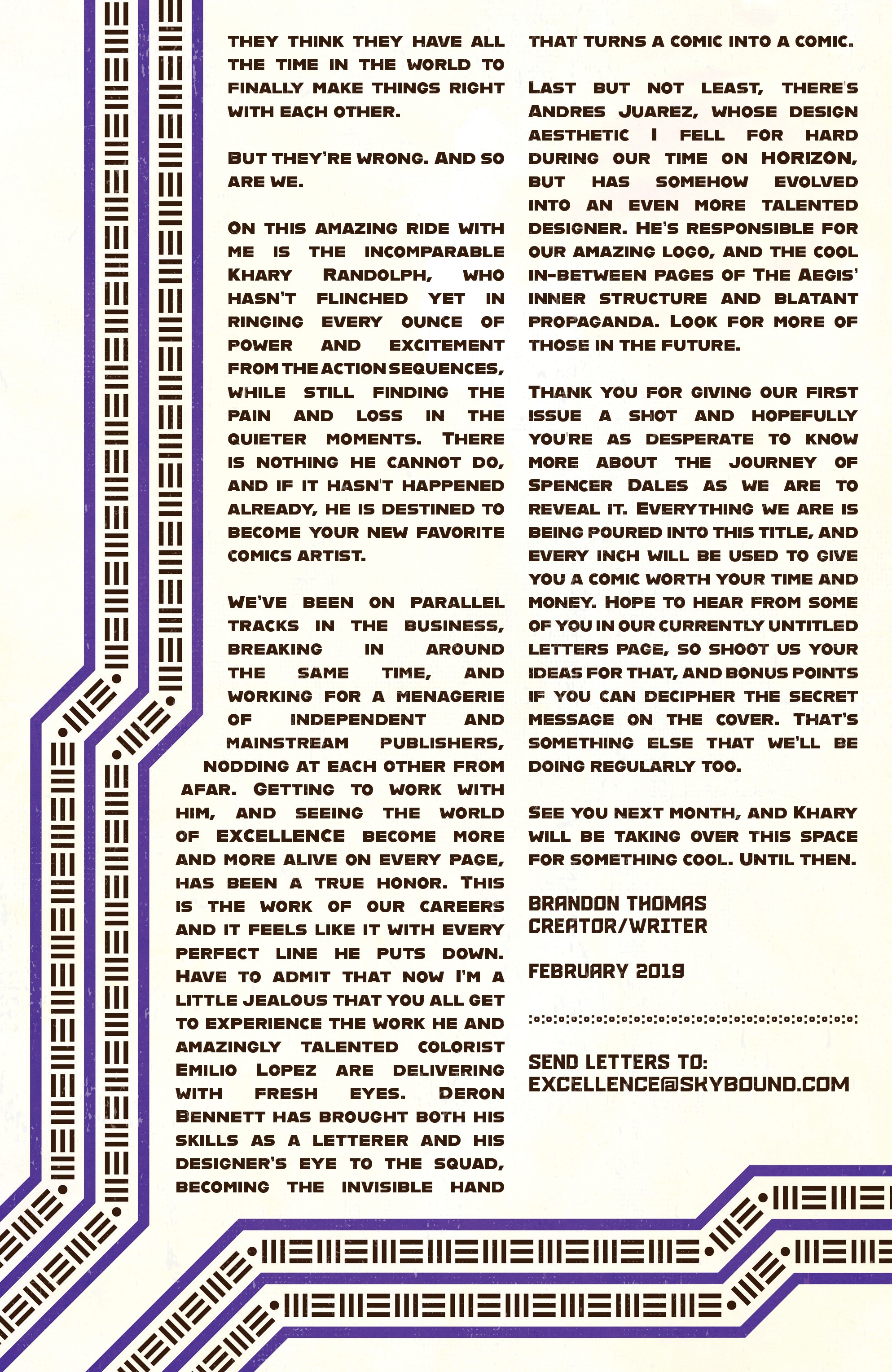Read online Excellence comic -  Issue #1 - 35