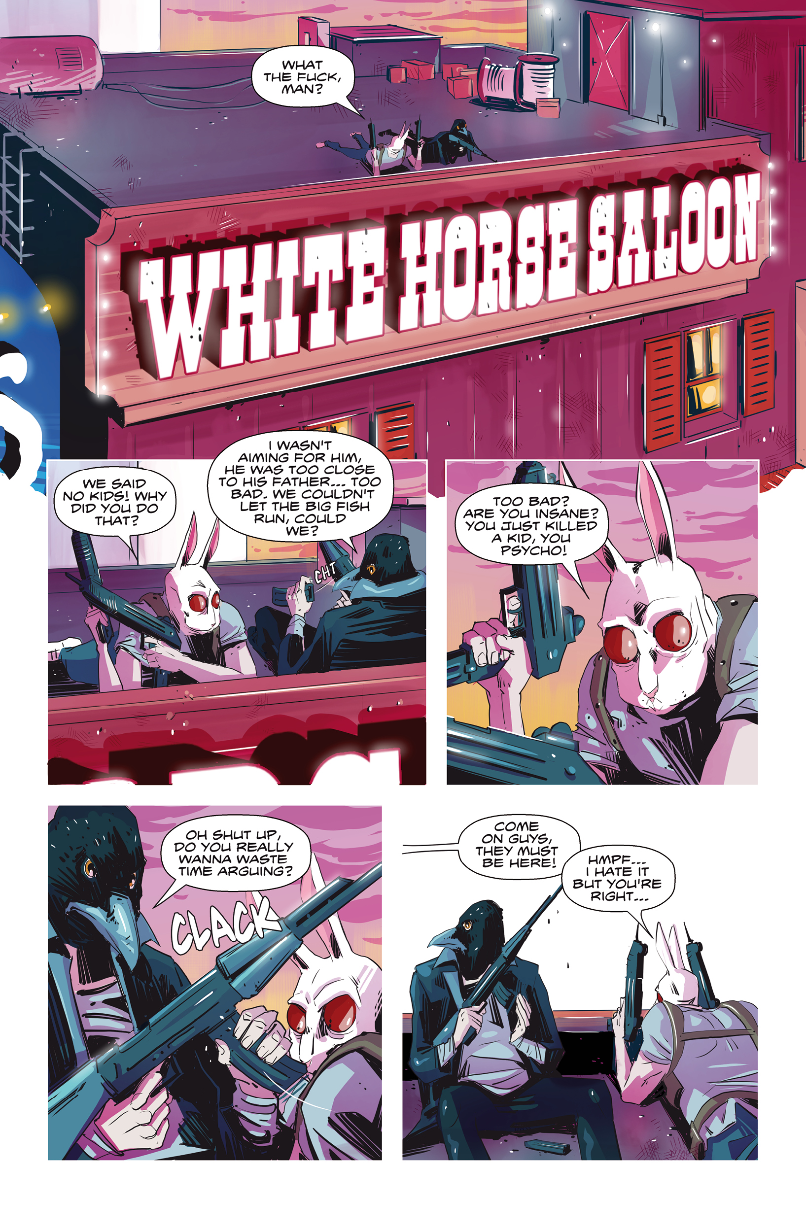 Read online Hotline Miami 2: Wrong Number comic -  Issue #4 - 12
