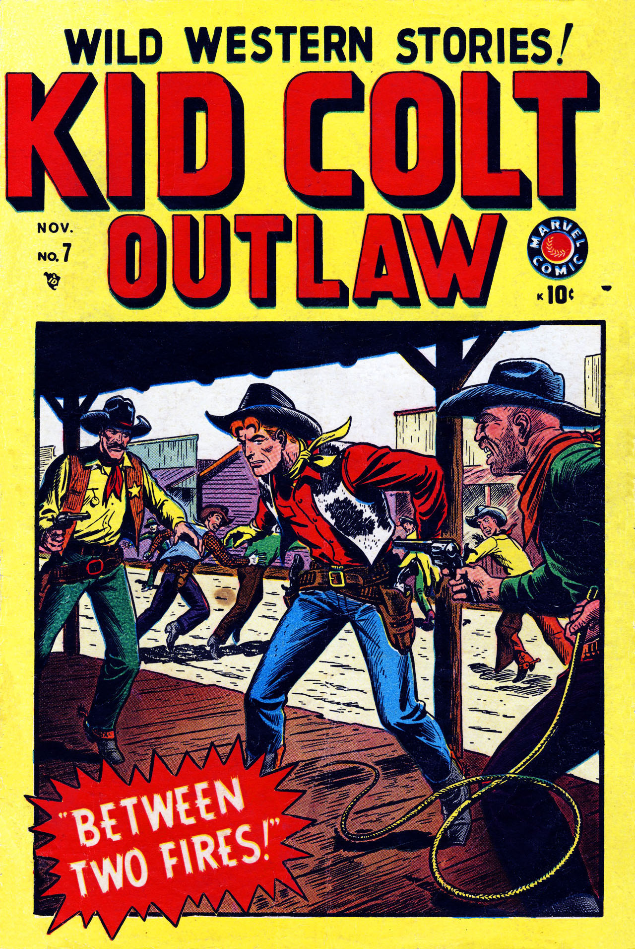 Read online Kid Colt Outlaw comic -  Issue #7 - 1