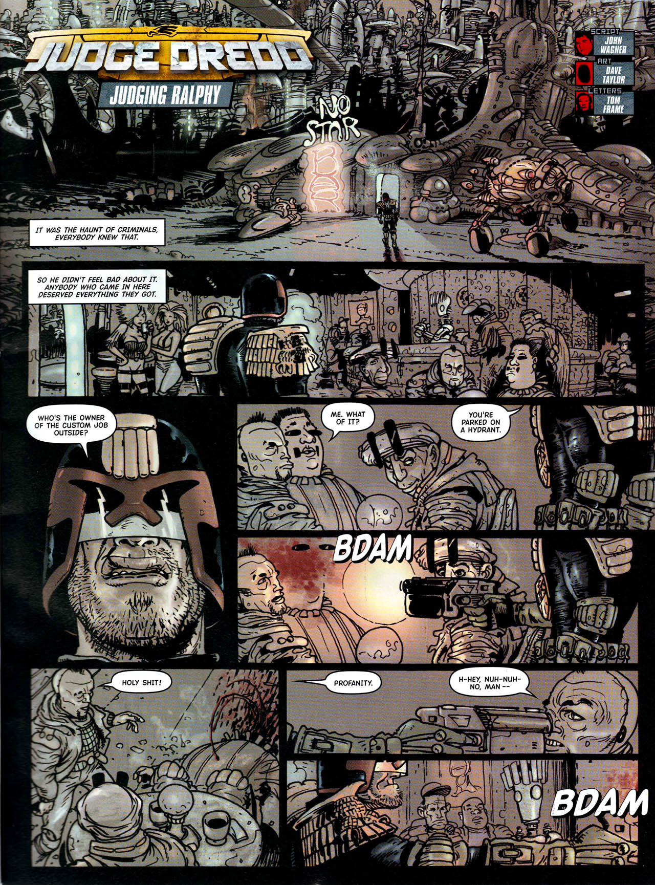 Read online Judge Dredd Megazine (Vol. 5) comic -  Issue #230 - 5