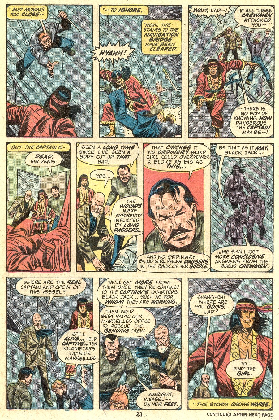 Read online Master of Kung Fu (1974) comic -  Issue #32 - 15