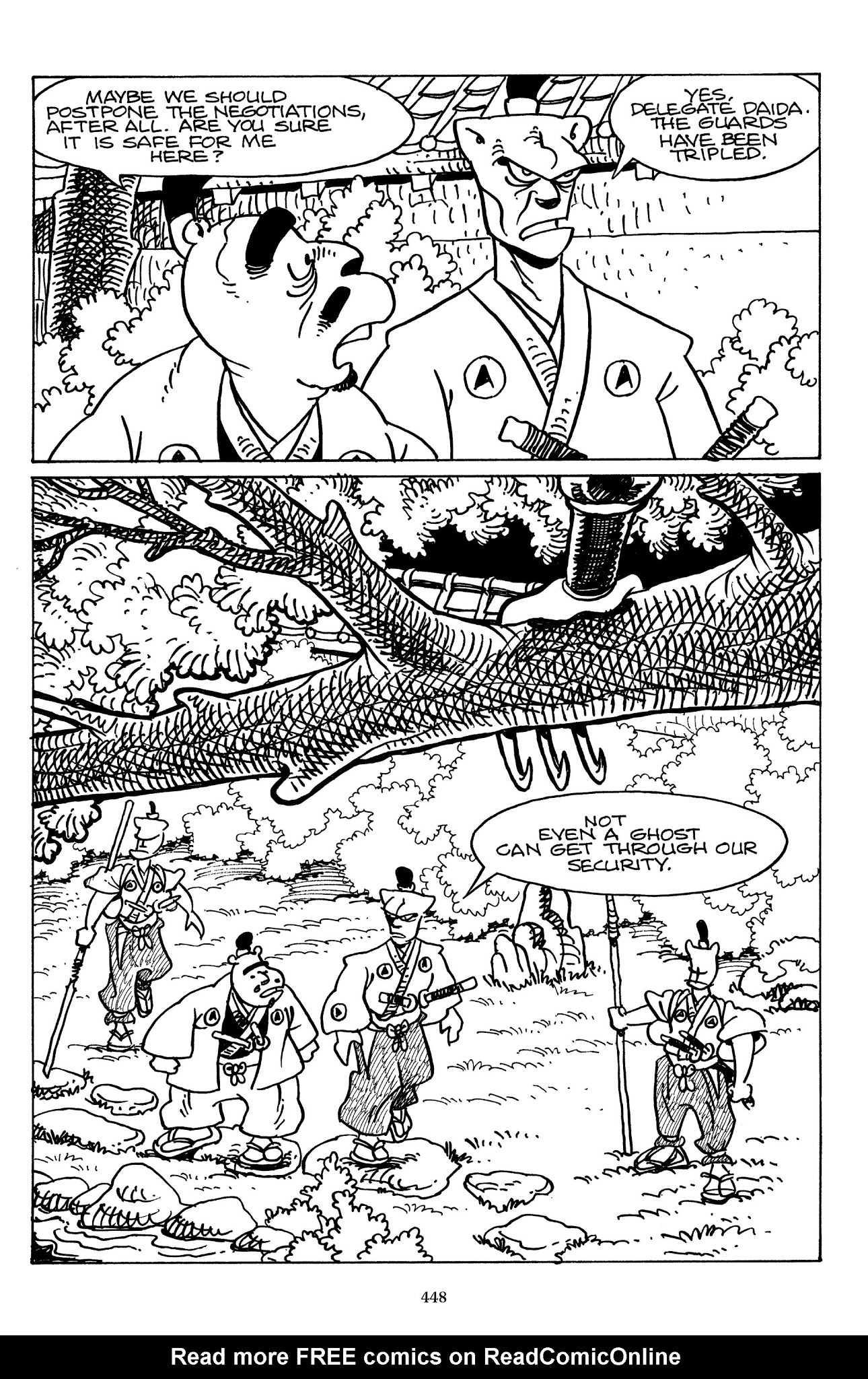 Read online The Usagi Yojimbo Saga comic -  Issue # TPB 5 - 442