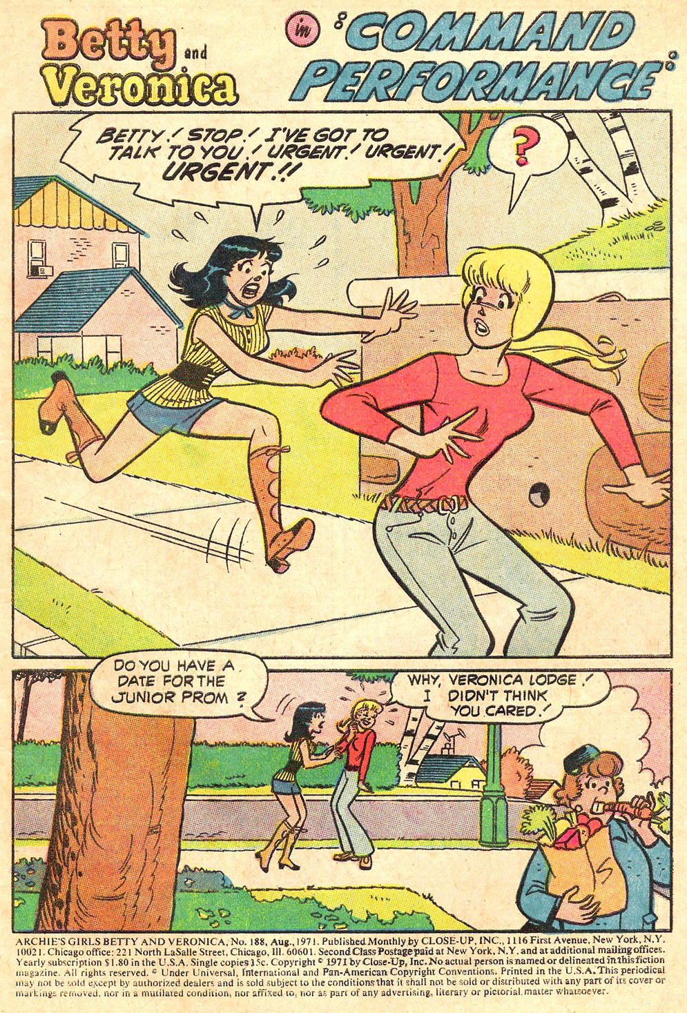 Read online Archie's Girls Betty and Veronica comic -  Issue #188 - 3