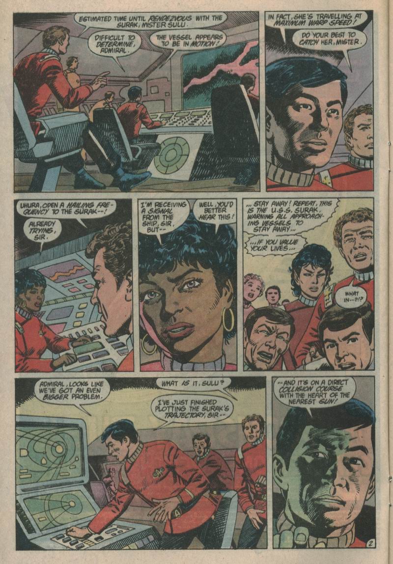 Read online Star Trek (1984) comic -  Issue #34 - 3