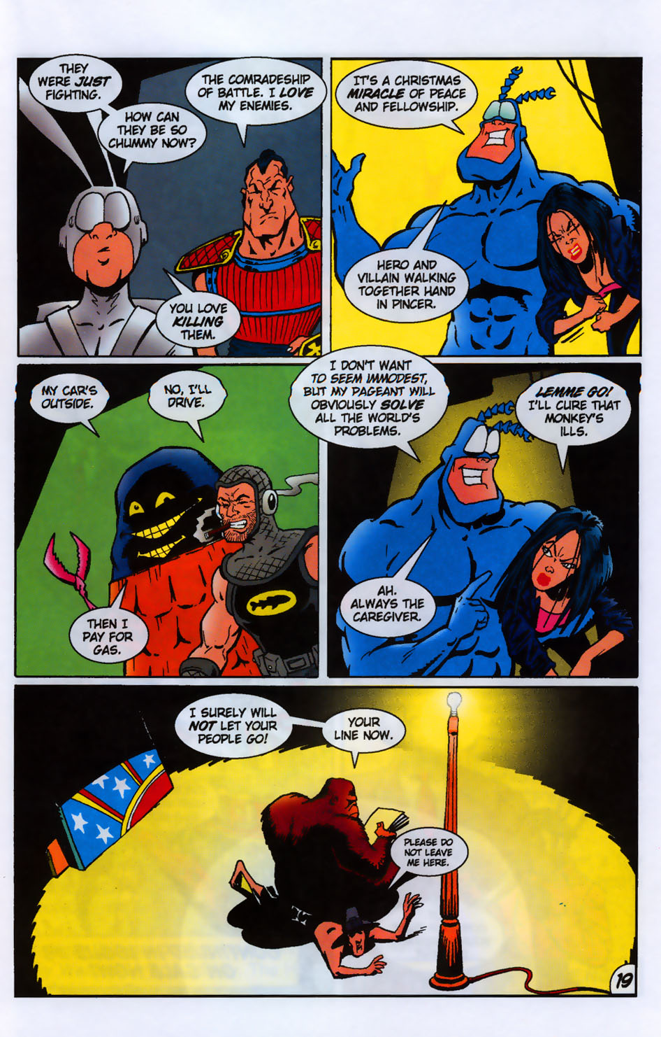 Read online The Tick's Big Xmas Trilogy comic -  Issue #2 - 21