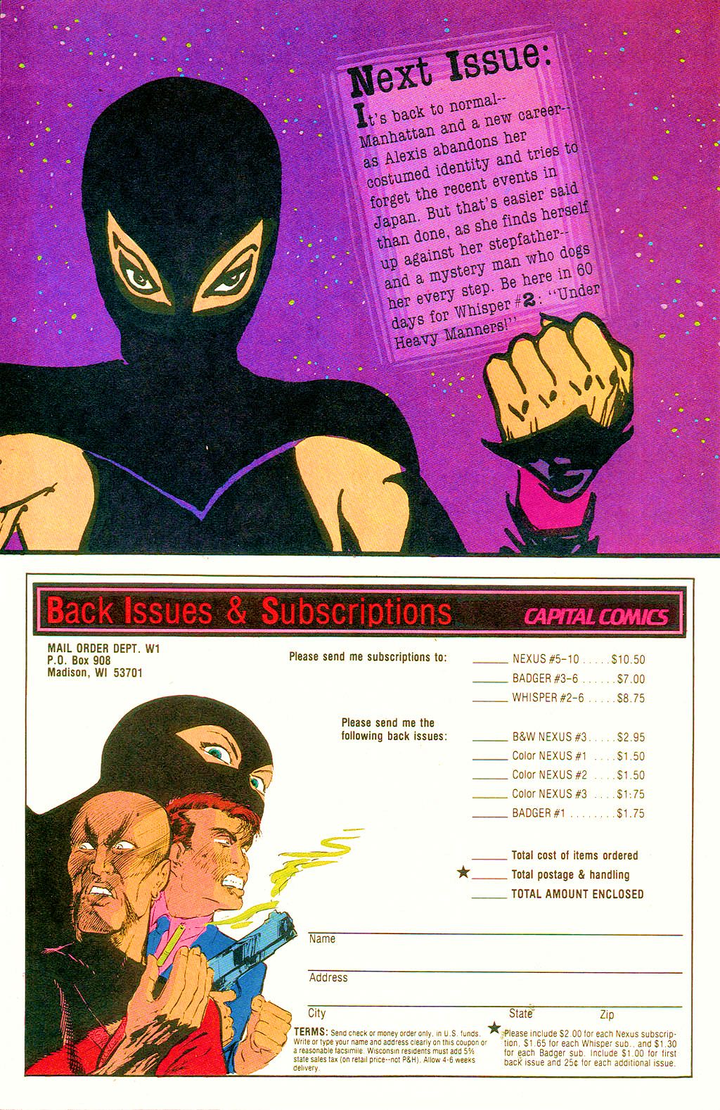 Read online Whisper comic -  Issue #1 - 32