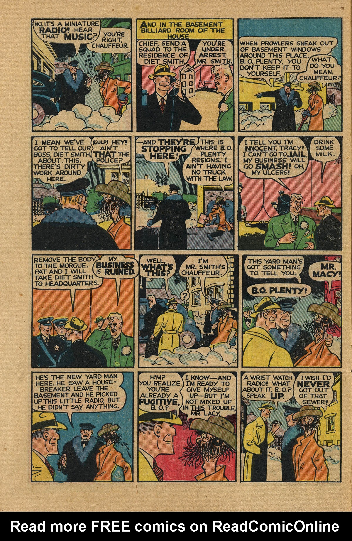 Read online Dick Tracy comic -  Issue #40 - 6