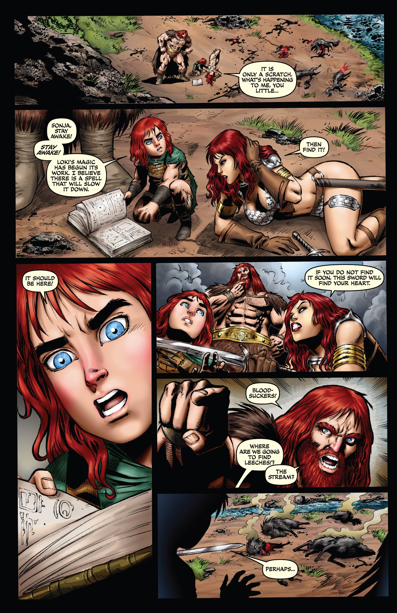 Read online Red Sonja: Wrath of the Gods comic -  Issue #2 - 16