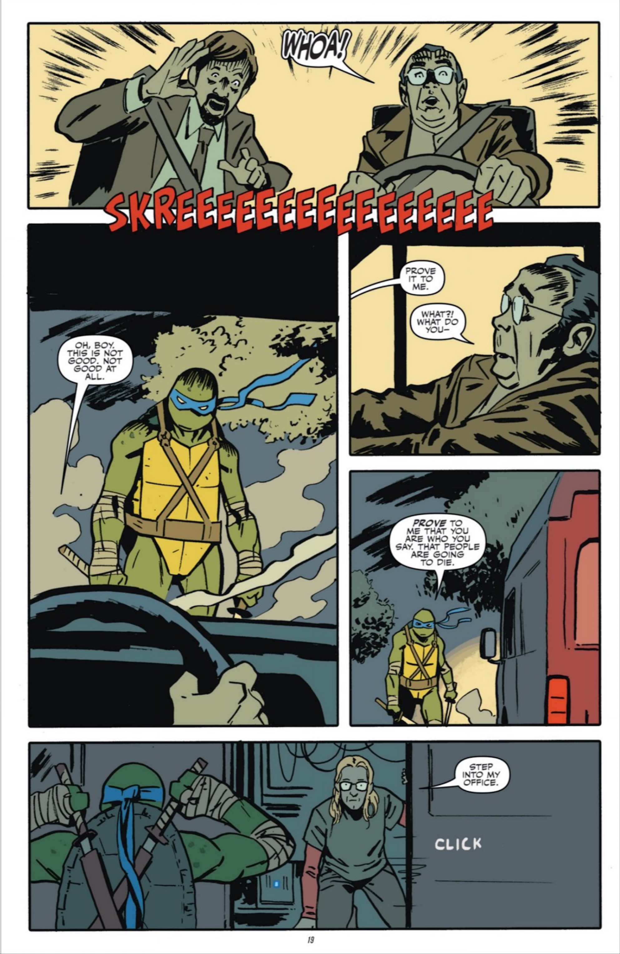Read online The X-Files/Teenage Mutant Ninja Turtles: Conspiracy comic -  Issue # Full - 21