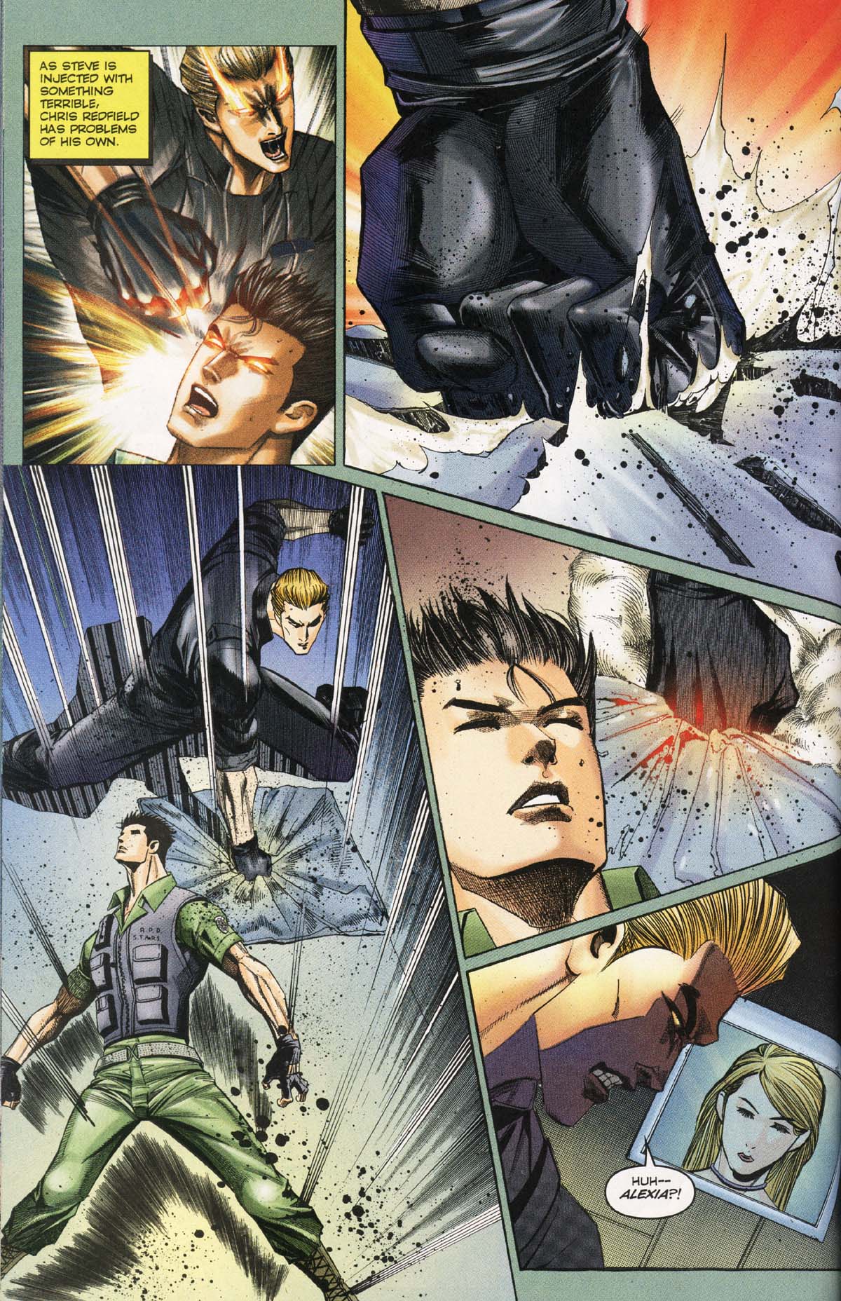 Read online Resident Evil Code: Veronica comic -  Issue #3 - 141