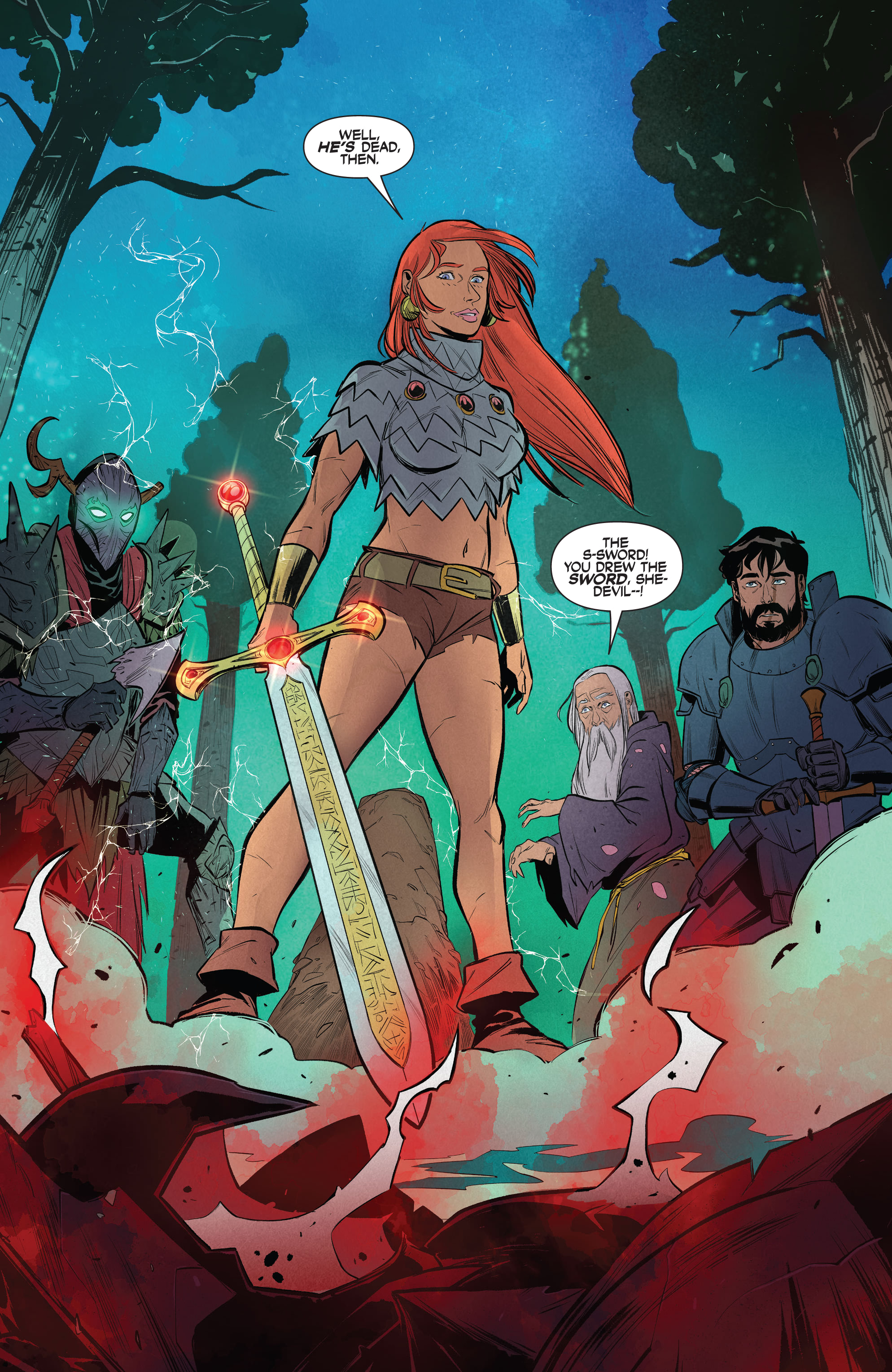 Read online Immortal Red Sonja comic -  Issue #10 - 22