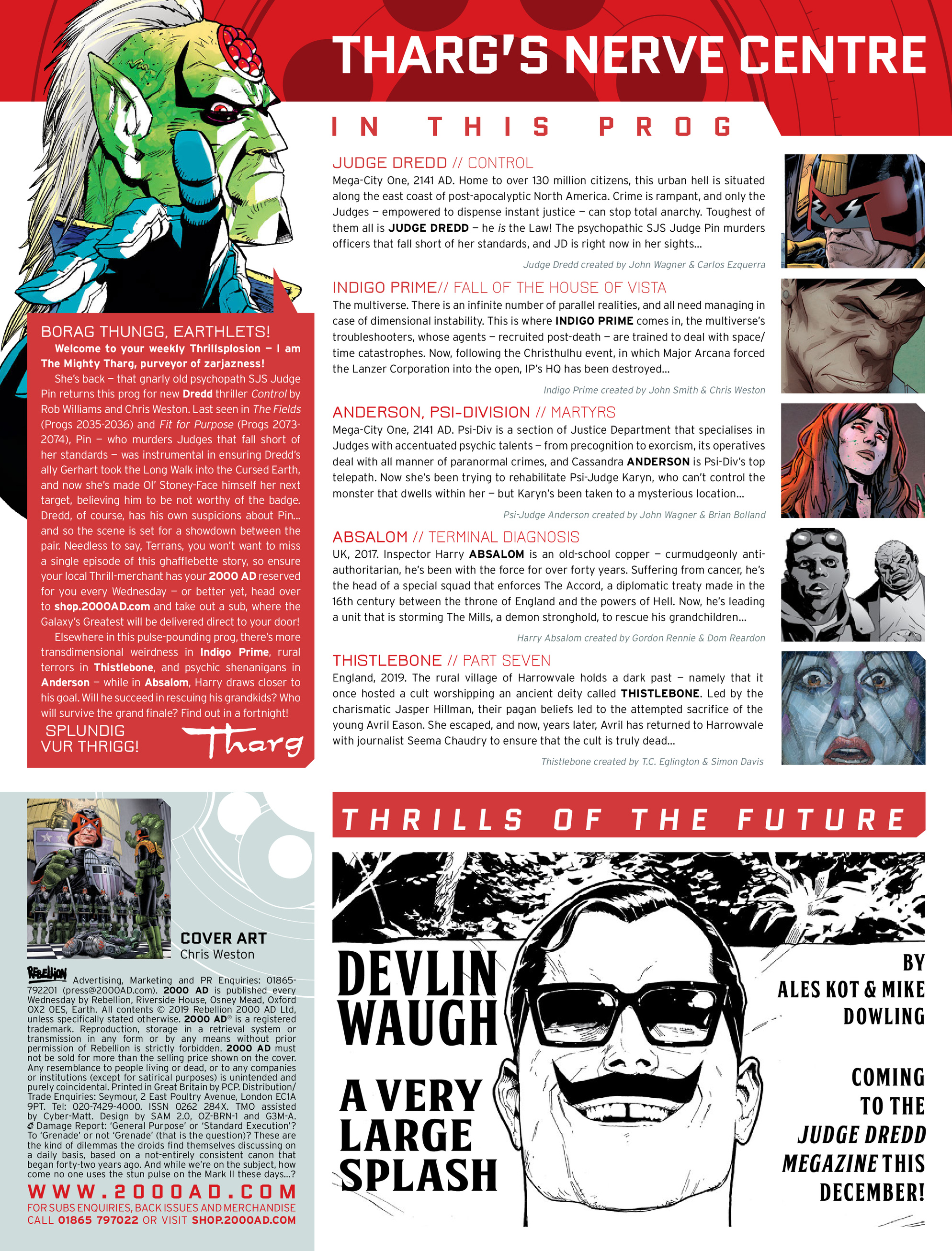 Read online 2000 AD comic -  Issue #2141 - 2