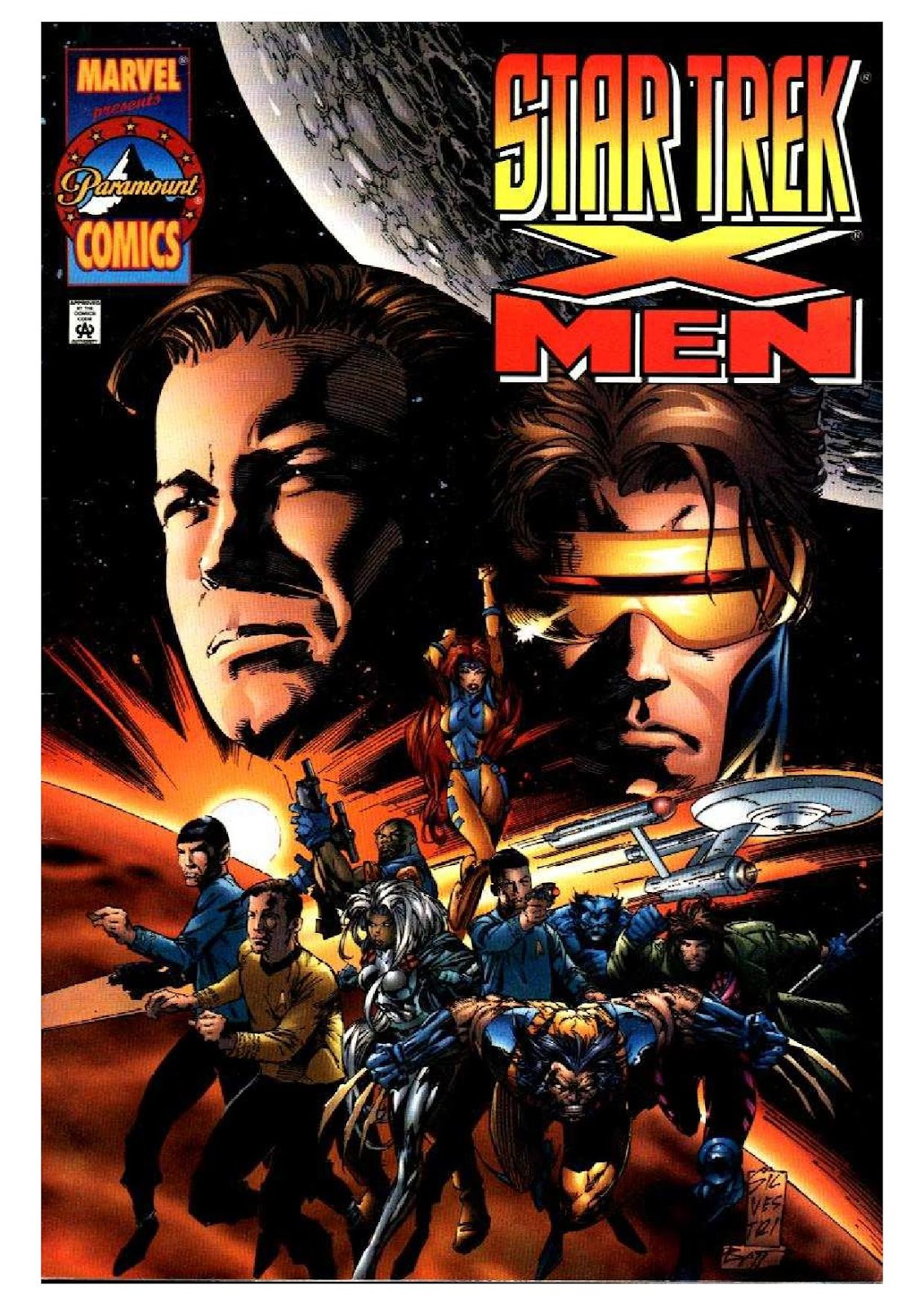 Star Trek/X-Men issue Full - Page 1