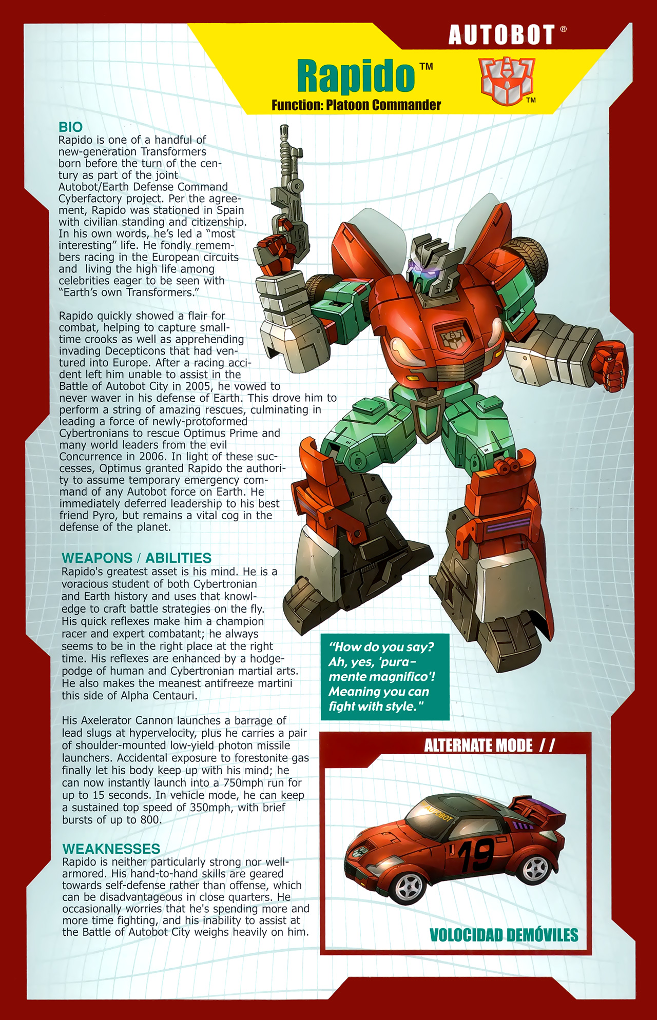 Read online Transformers: Timelines comic -  Issue #5 - 31