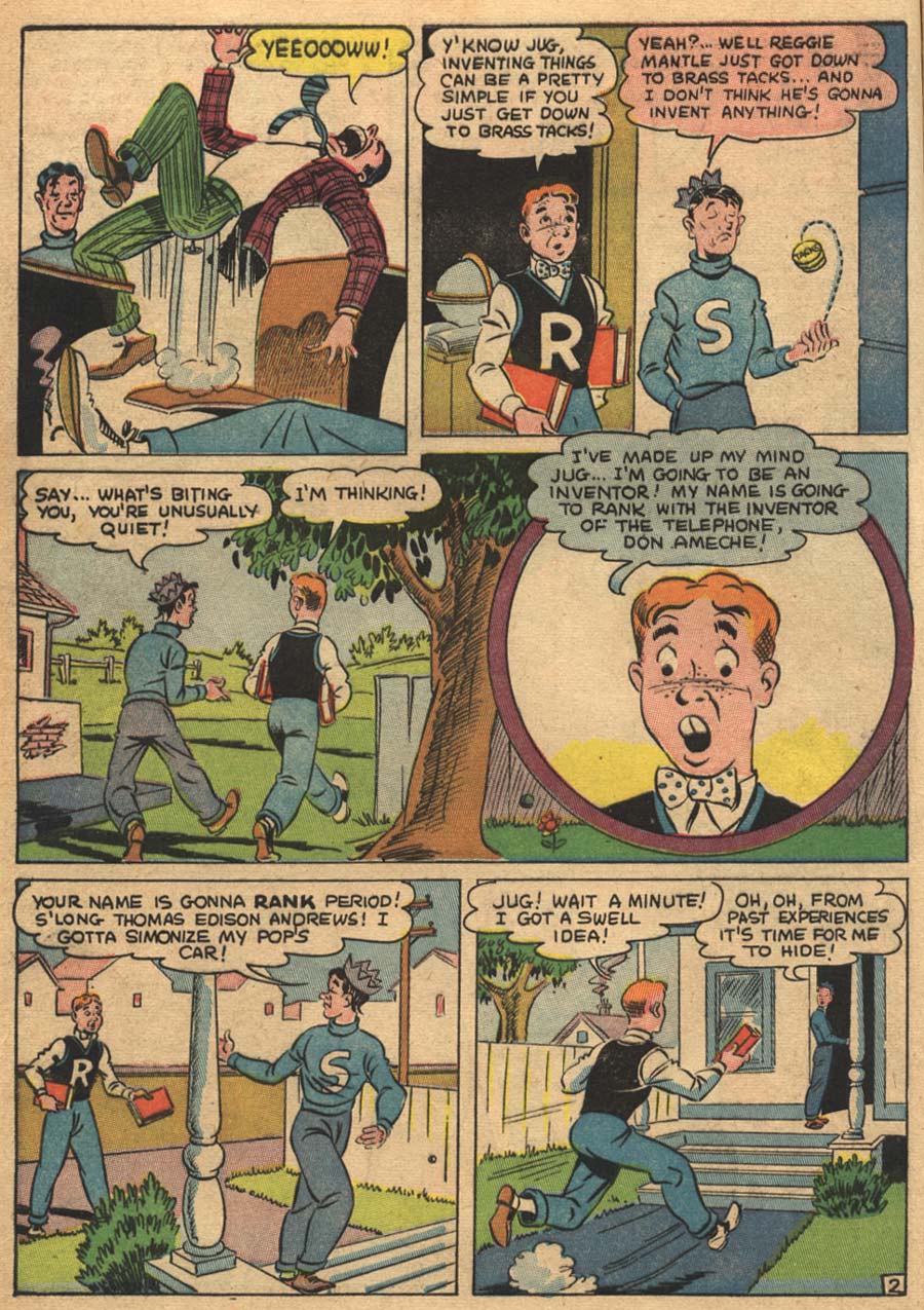 Read online Pep Comics comic -  Issue #56 - 4