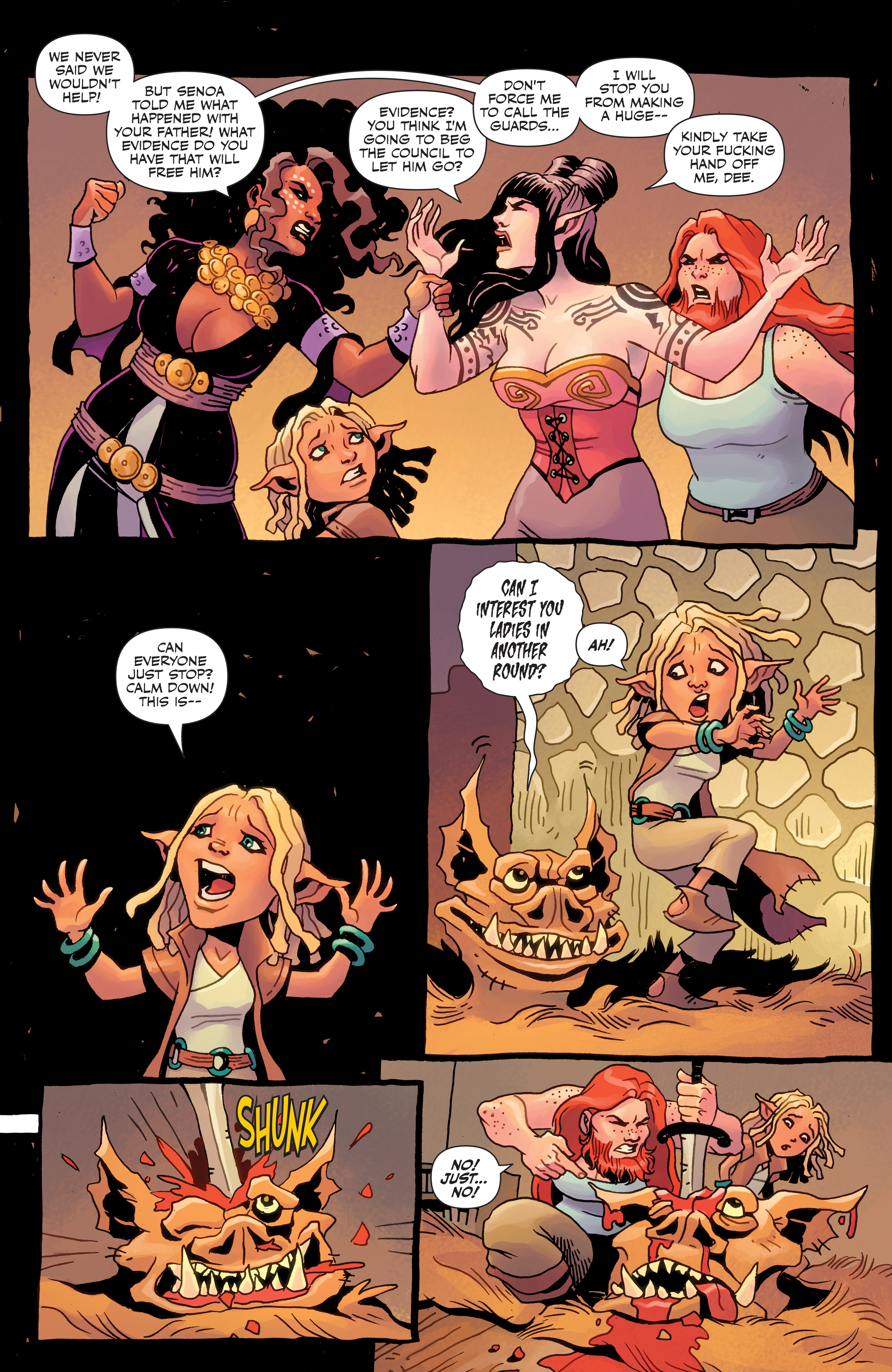 Read online Rat Queens (2013) comic -  Issue #15 - 12