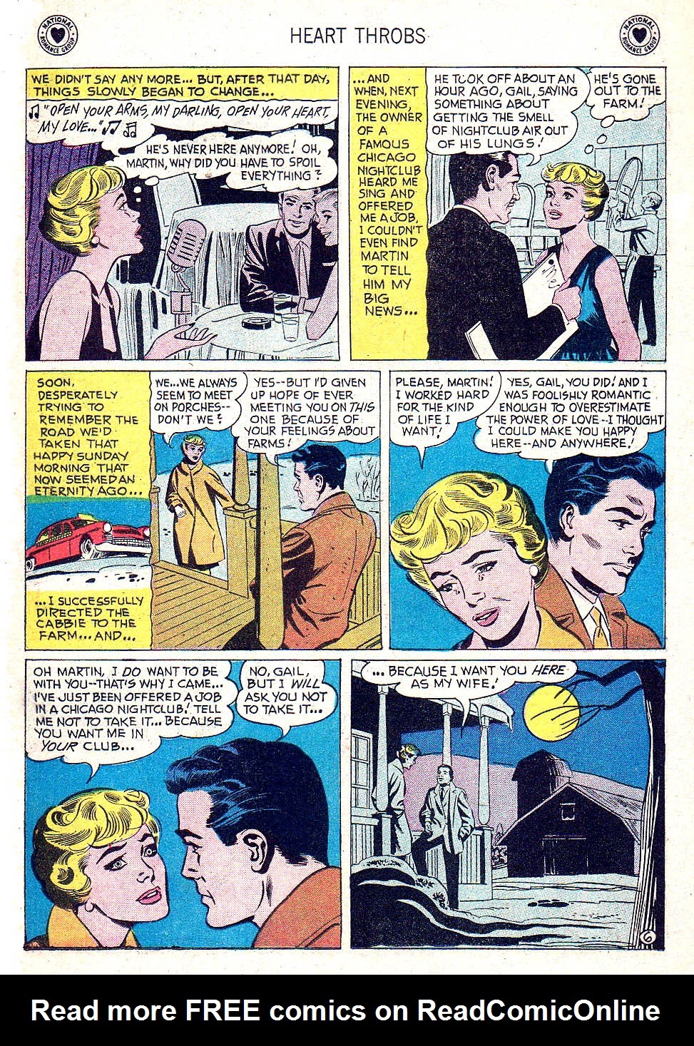 Read online Heart Throbs comic -  Issue #52 - 15