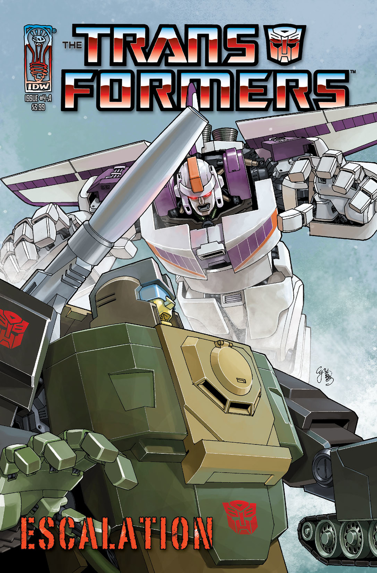 Read online The Transformers: Escalation comic -  Issue #4 - 1