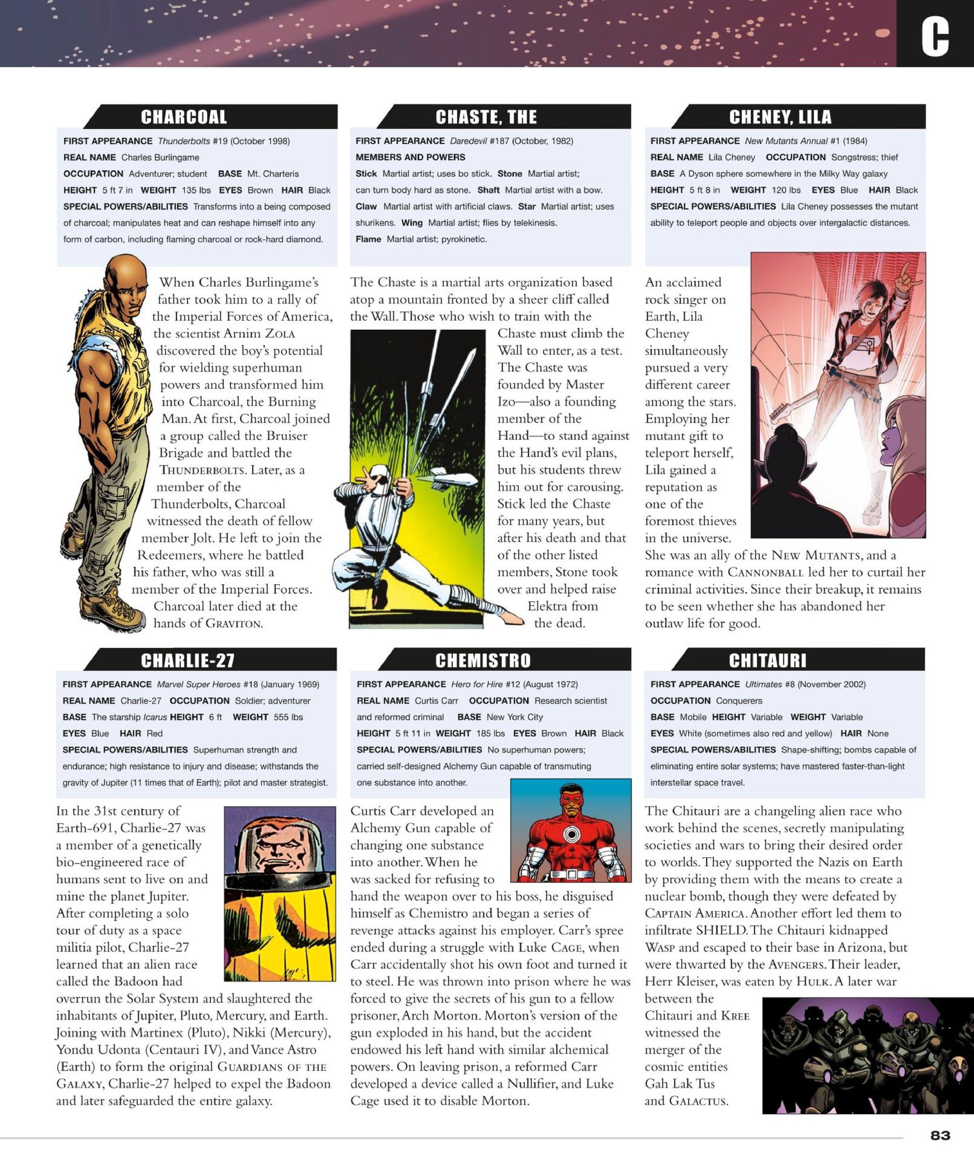 Read online Marvel Encyclopedia, New Edition comic -  Issue # TPB (Part 1) - 85