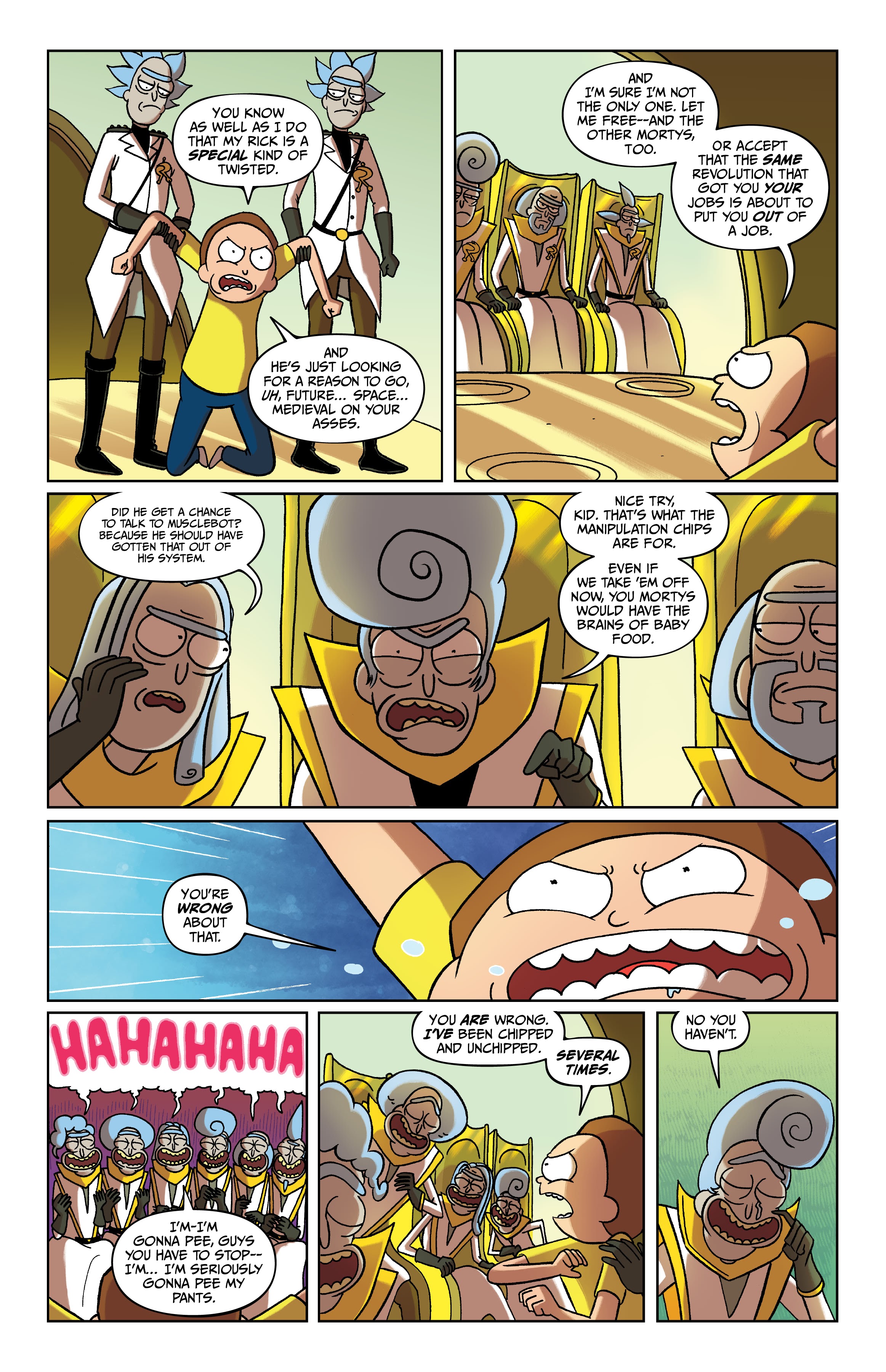 Read online Rick and Morty comic -  Issue # (2015) _Deluxe Edition 4 (Part 3) - 34