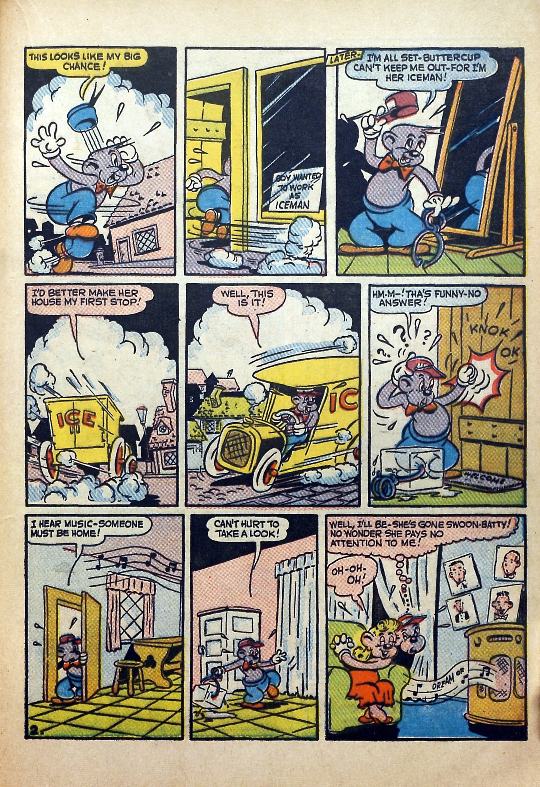Read online Super Duck Comics comic -  Issue #4 - 31