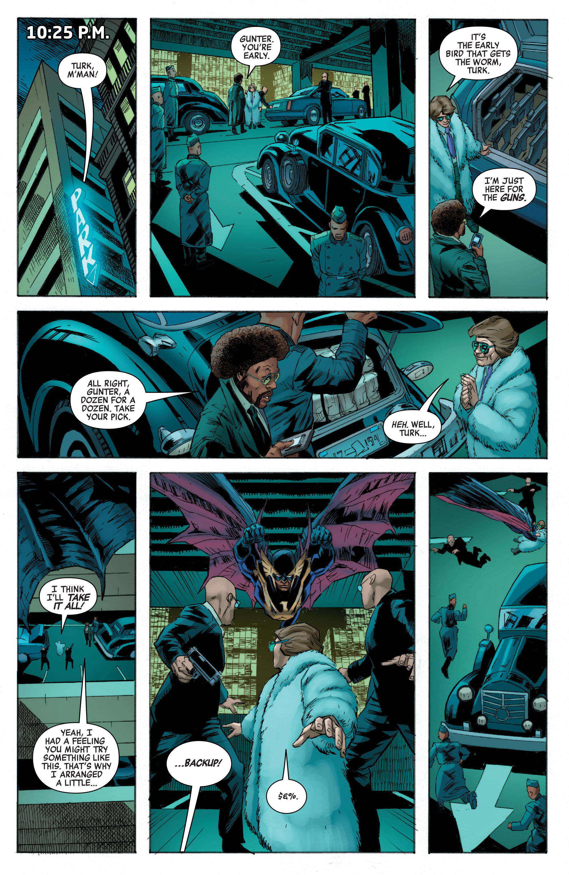 Read online Heroes Reborn: One-Shots comic -  Issue # American Knights - 21
