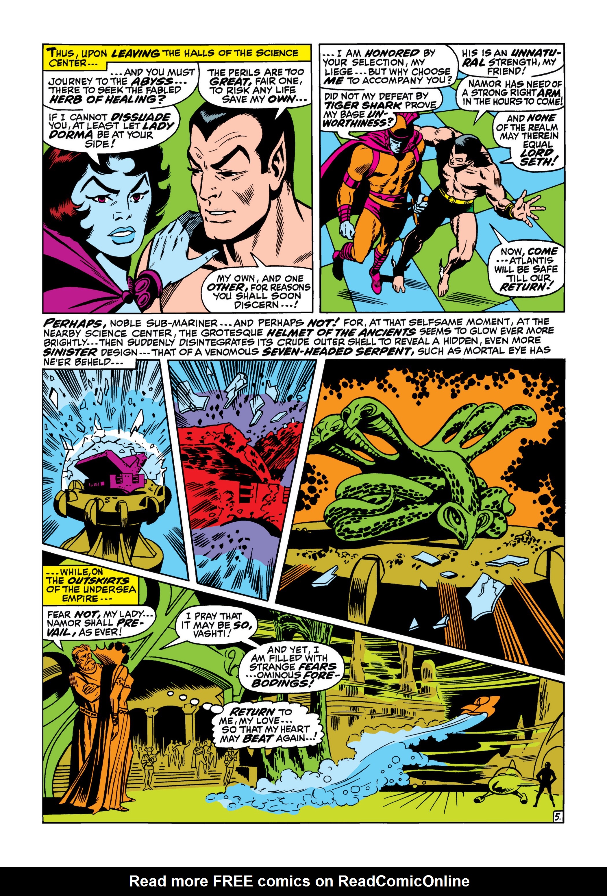 Read online Marvel Masterworks: The Sub-Mariner comic -  Issue # TPB 3 (Part 2) - 61
