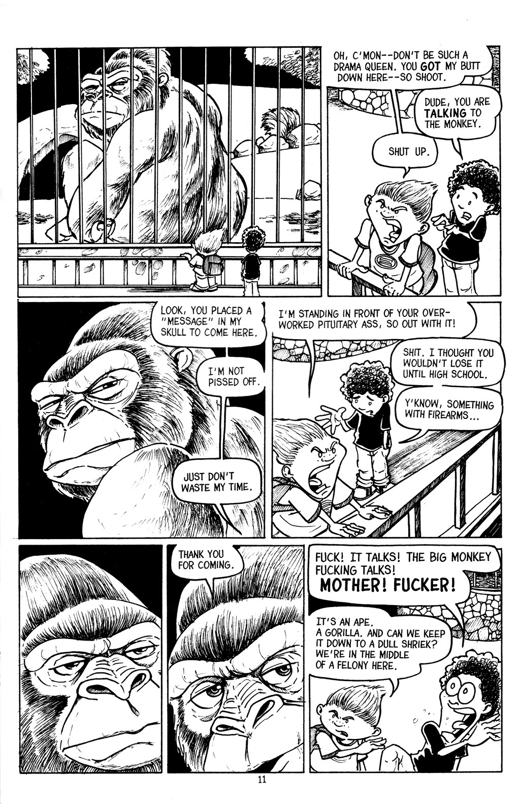 Read online The Adventures of Barry Ween, Boy Genius 3: Monkey Tales comic -  Issue #1 - 13