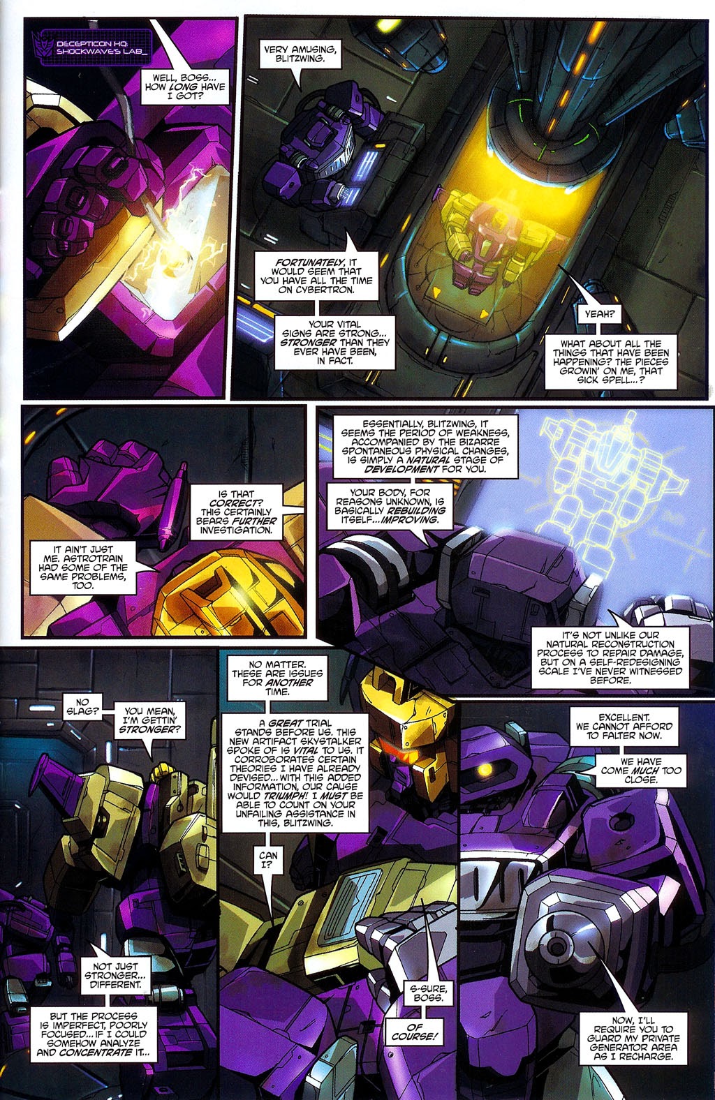 Read online Transformers: Micromasters comic -  Issue #3 - 19
