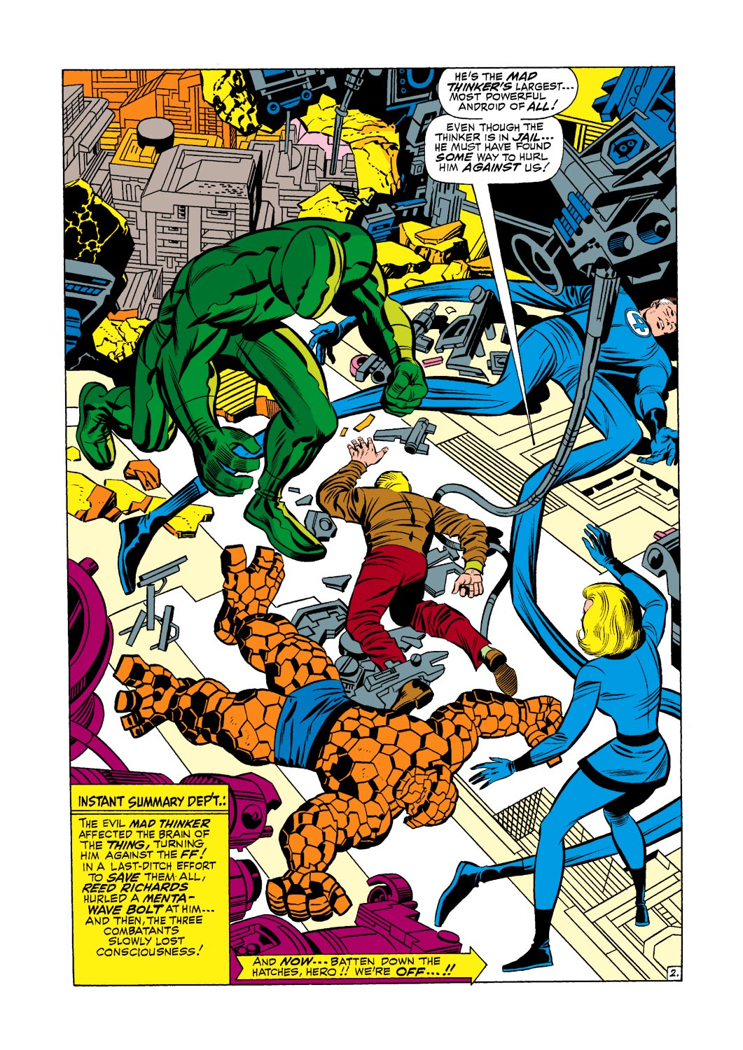 Read online Fantastic Four (1961) comic -  Issue #71 - 3