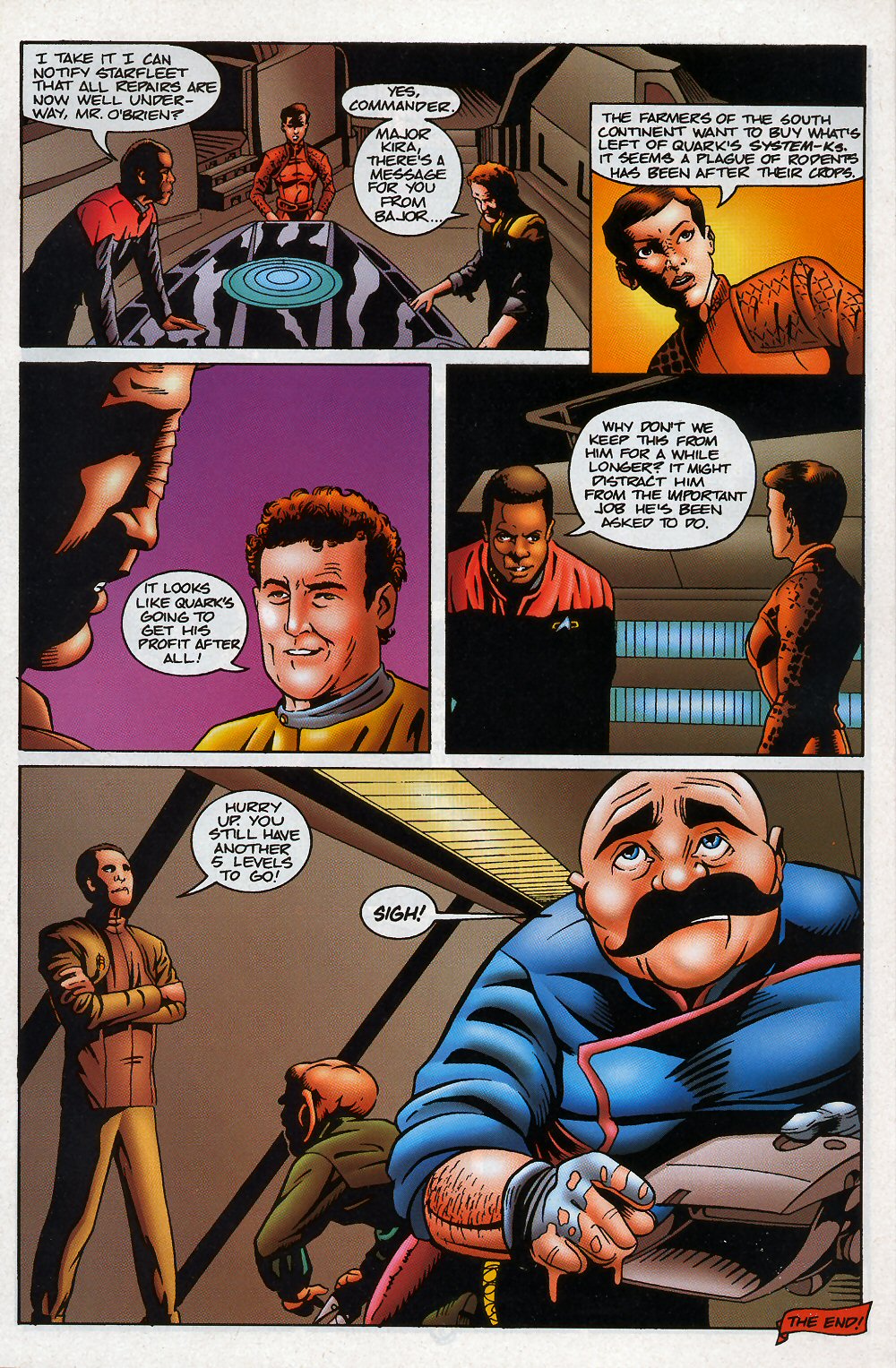 Read online Star Trek: Deep Space Nine (1993) comic -  Issue #27 - 30