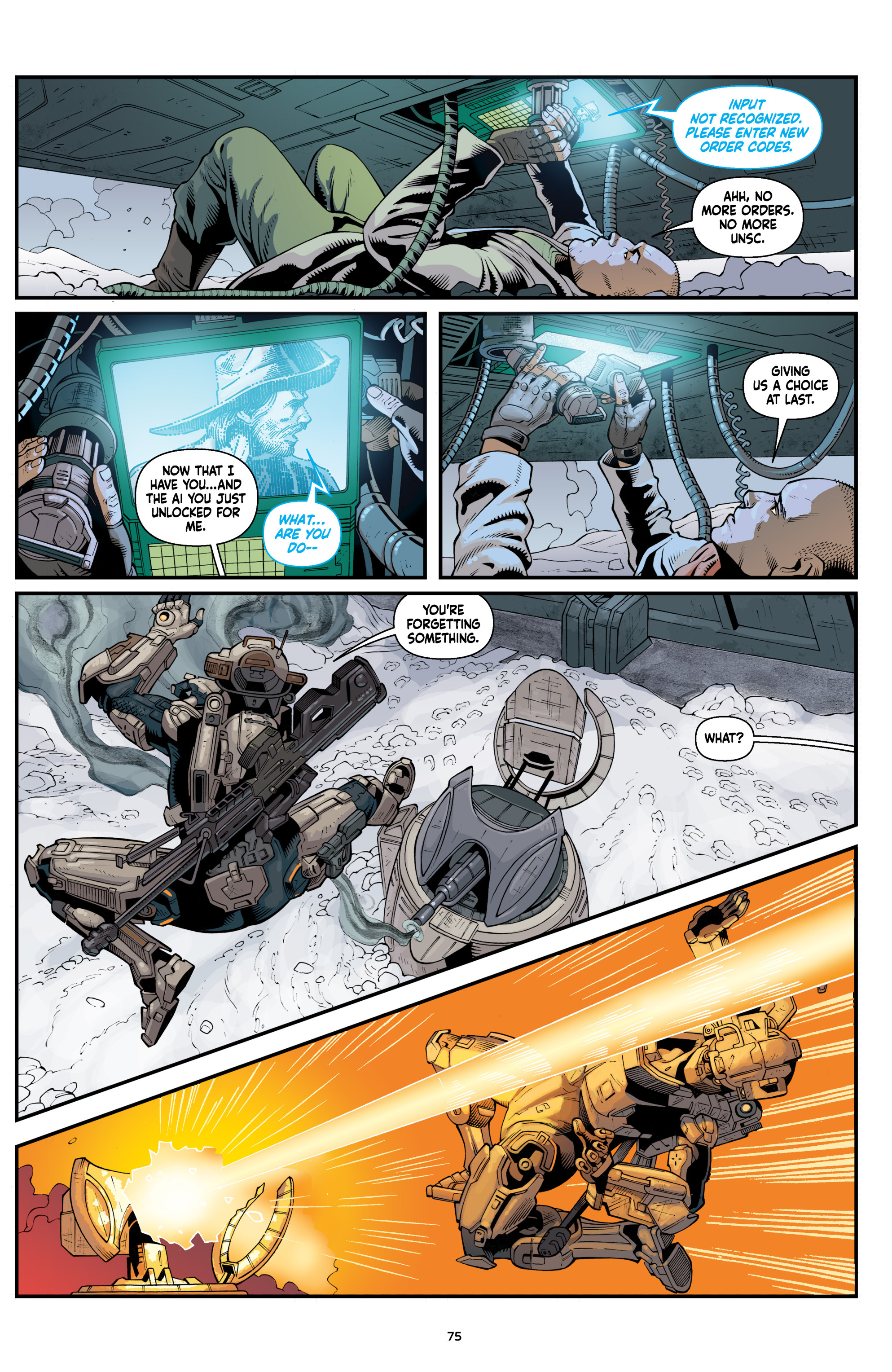 Read online Halo: Lone Wolf comic -  Issue # _TPB - 75