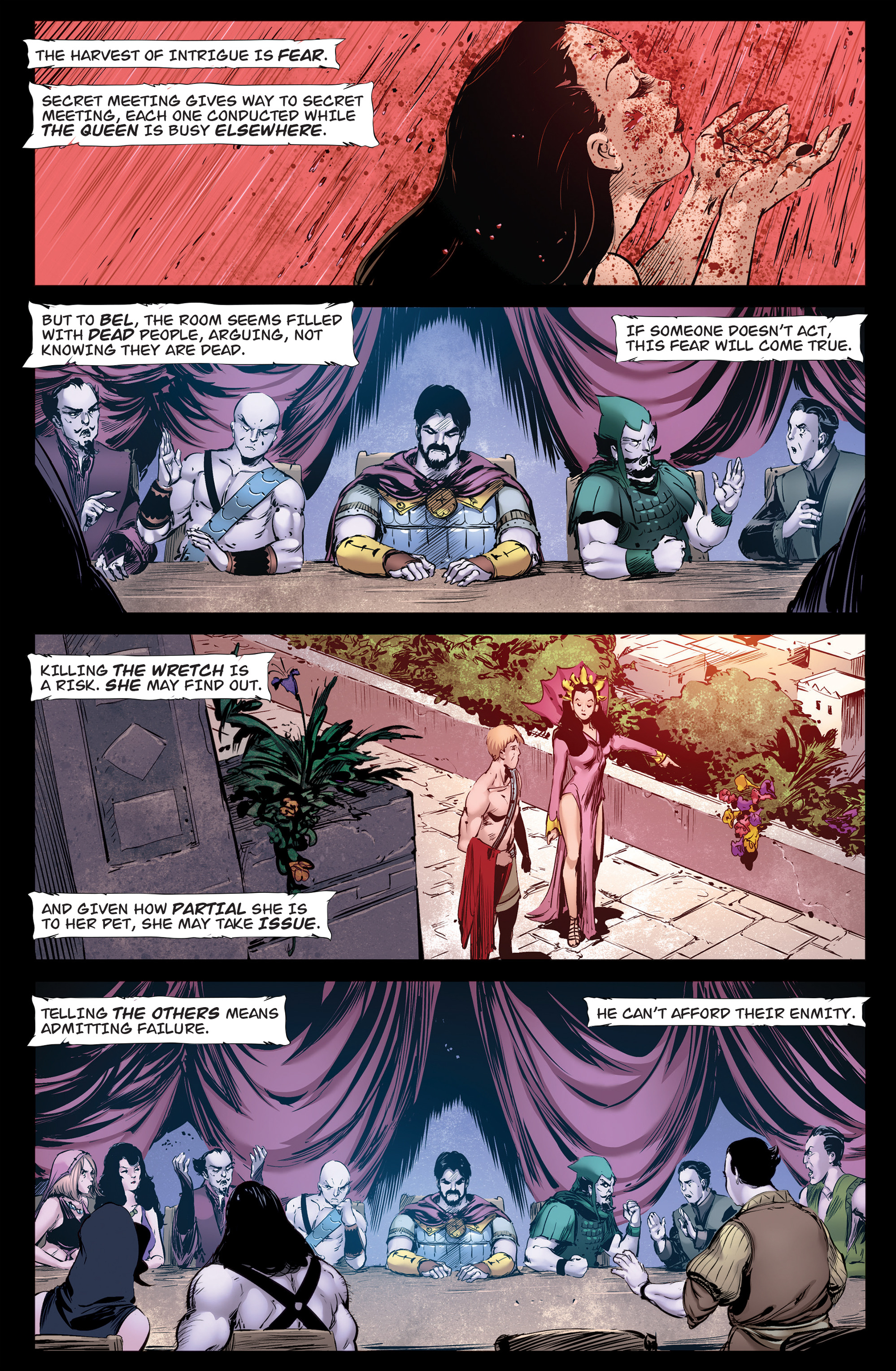 Read online Queen of Vampires comic -  Issue #3 - 25