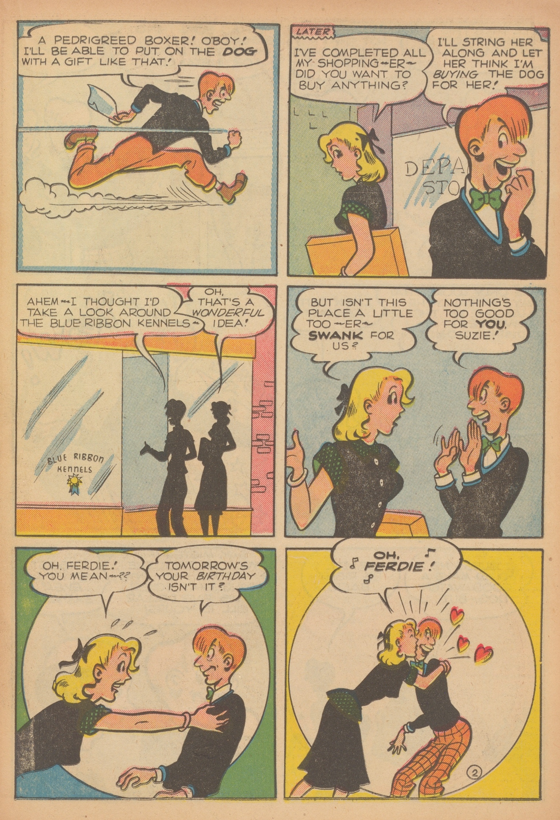 Read online Suzie Comics comic -  Issue #71 - 33