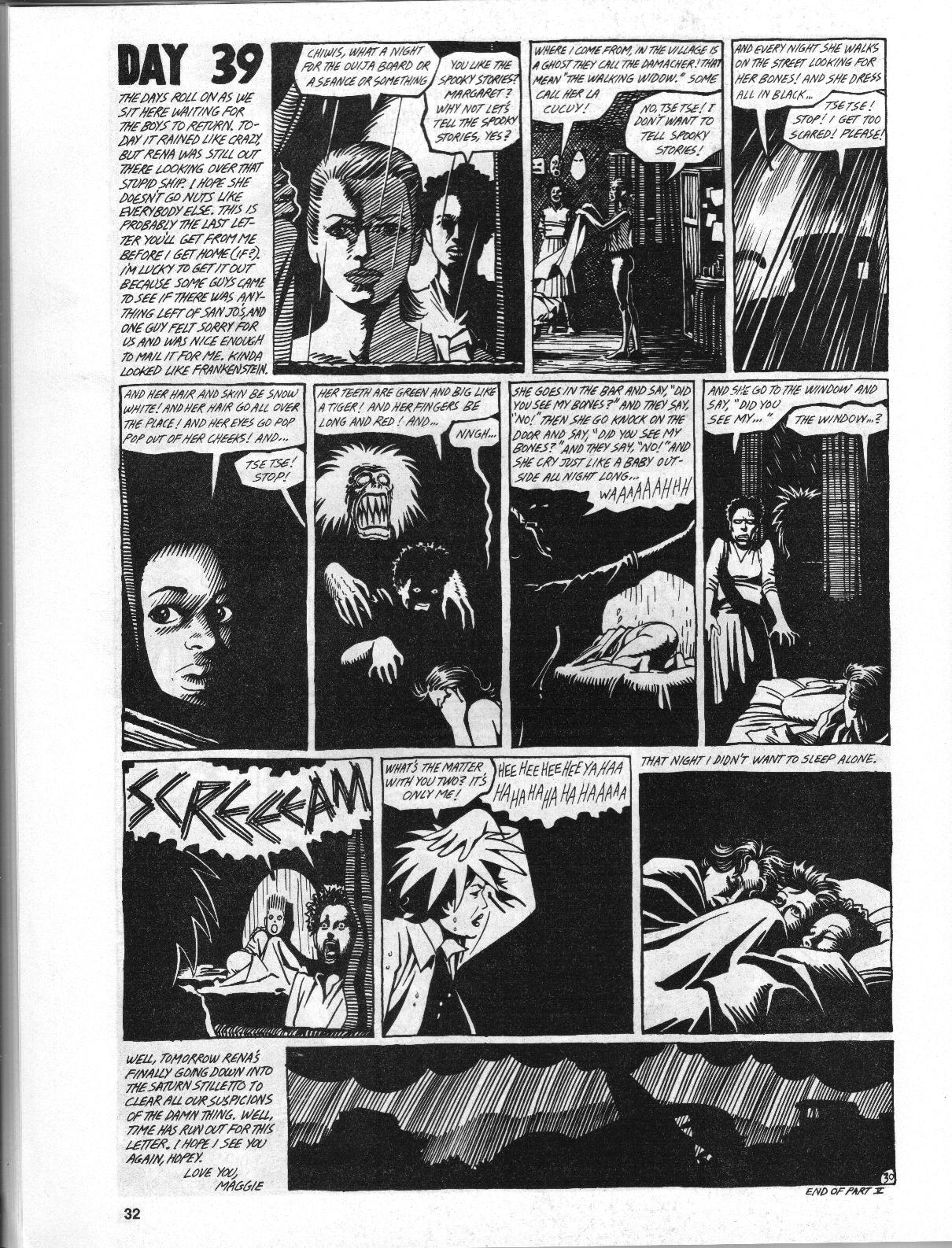 Read online Love and Rockets (1982) comic -  Issue #2 - 32