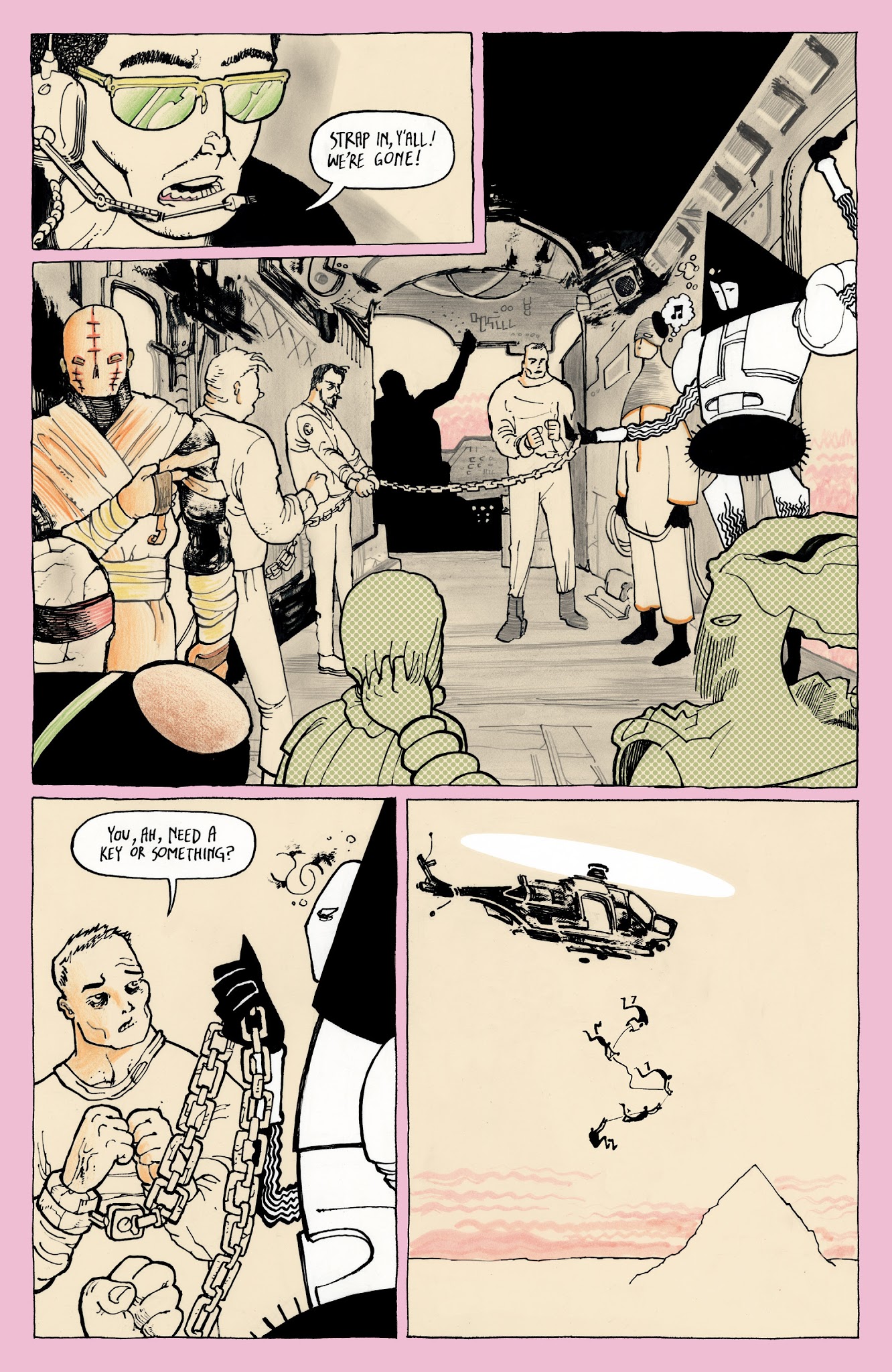 Read online Copra comic -  Issue #25 - 28