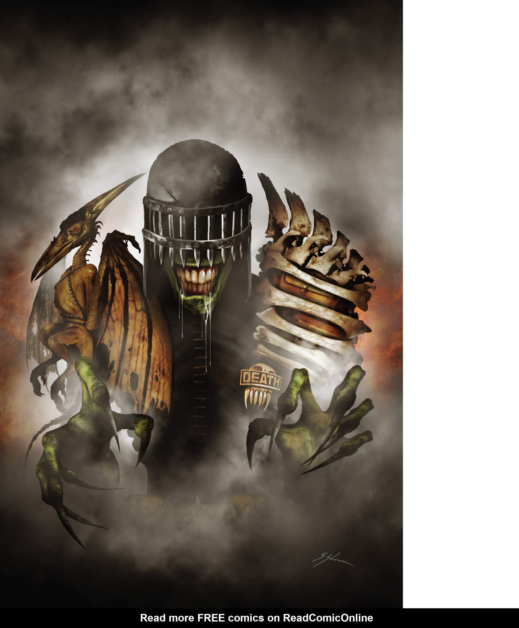 Read online Judge Dredd Classics: The Dark Judges comic -  Issue # TPB - 117