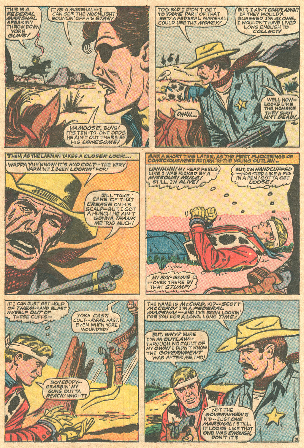 Read online Kid Colt Outlaw comic -  Issue #136 - 16