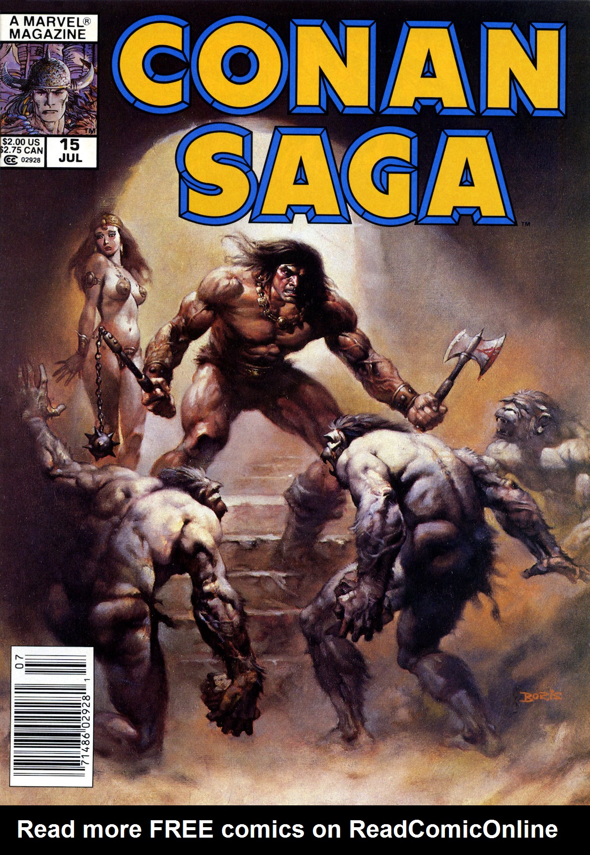 Read online Conan Saga comic -  Issue #15 - 1