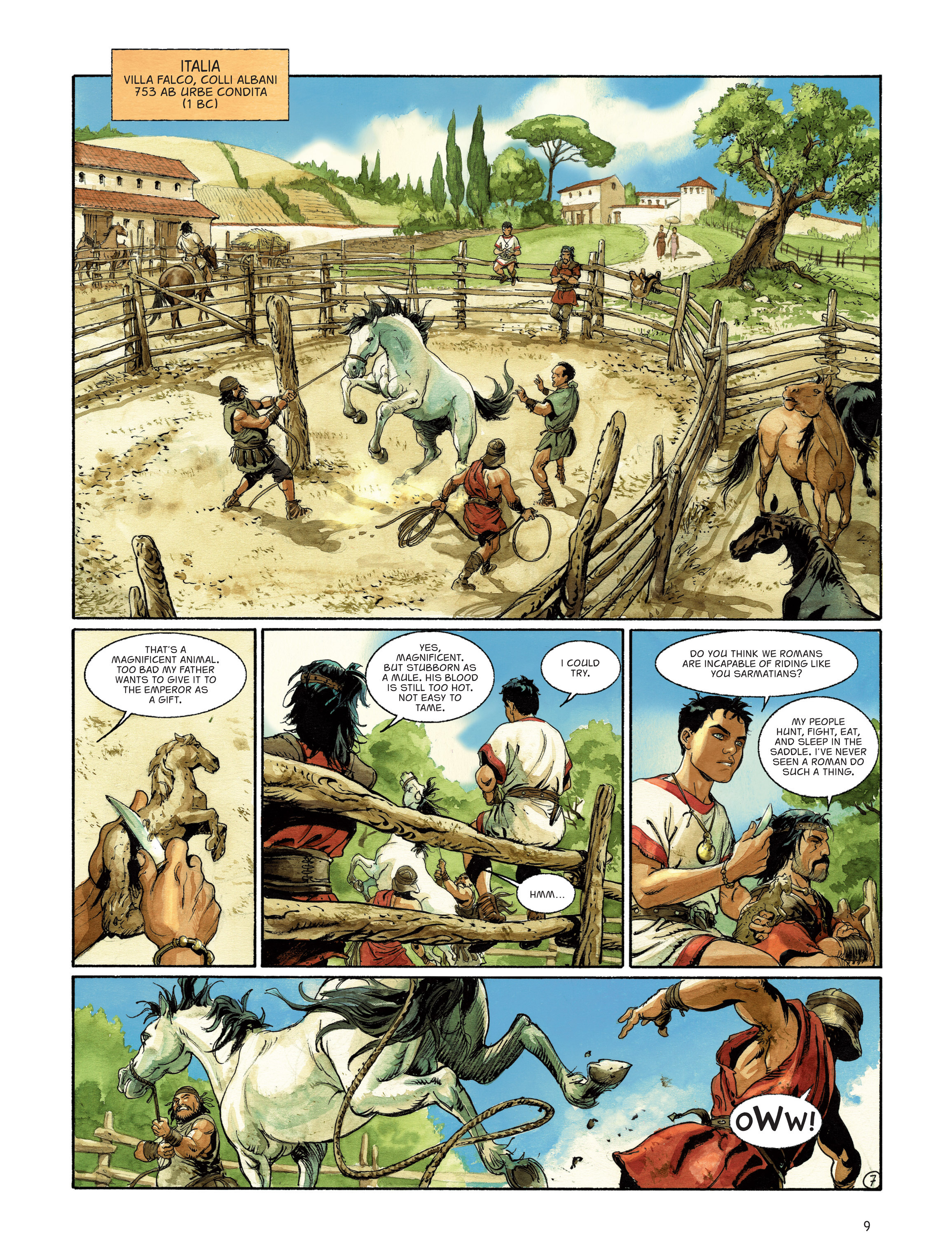 Read online The Eagles of Rome comic -  Issue # TPB 1 - 10