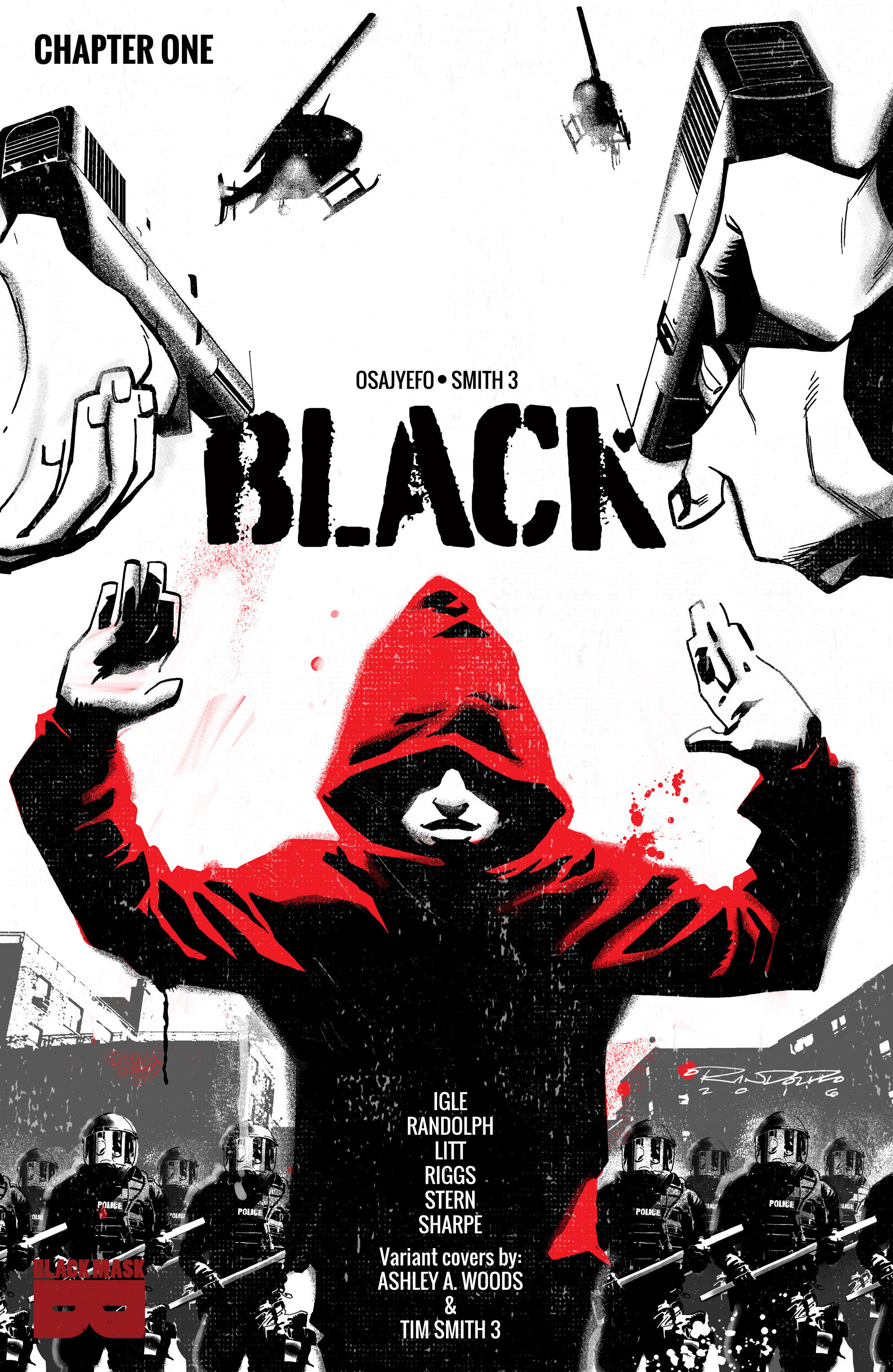 Read online Black comic -  Issue #1 - 1