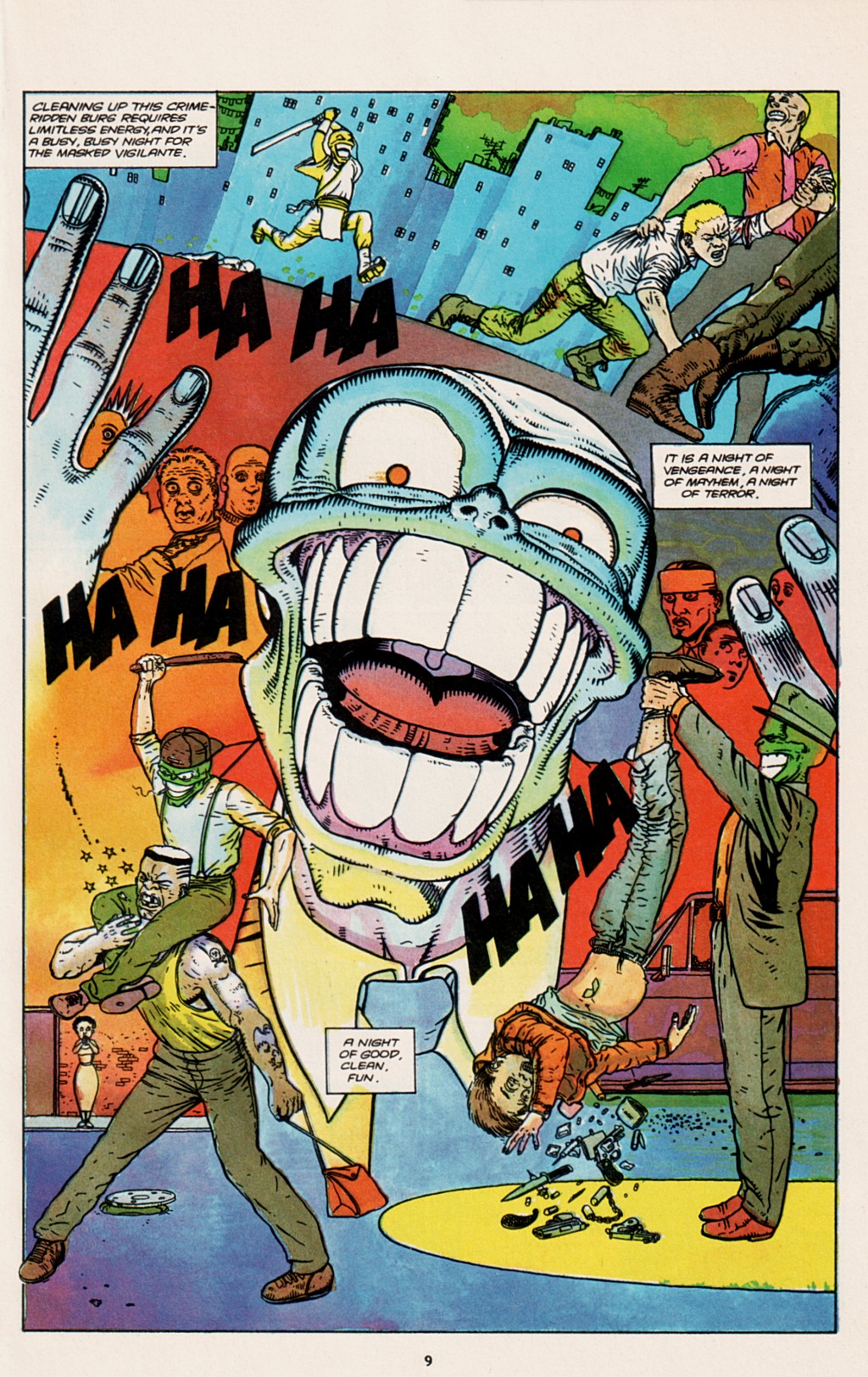 Read online The Mask comic -  Issue #3 - 10