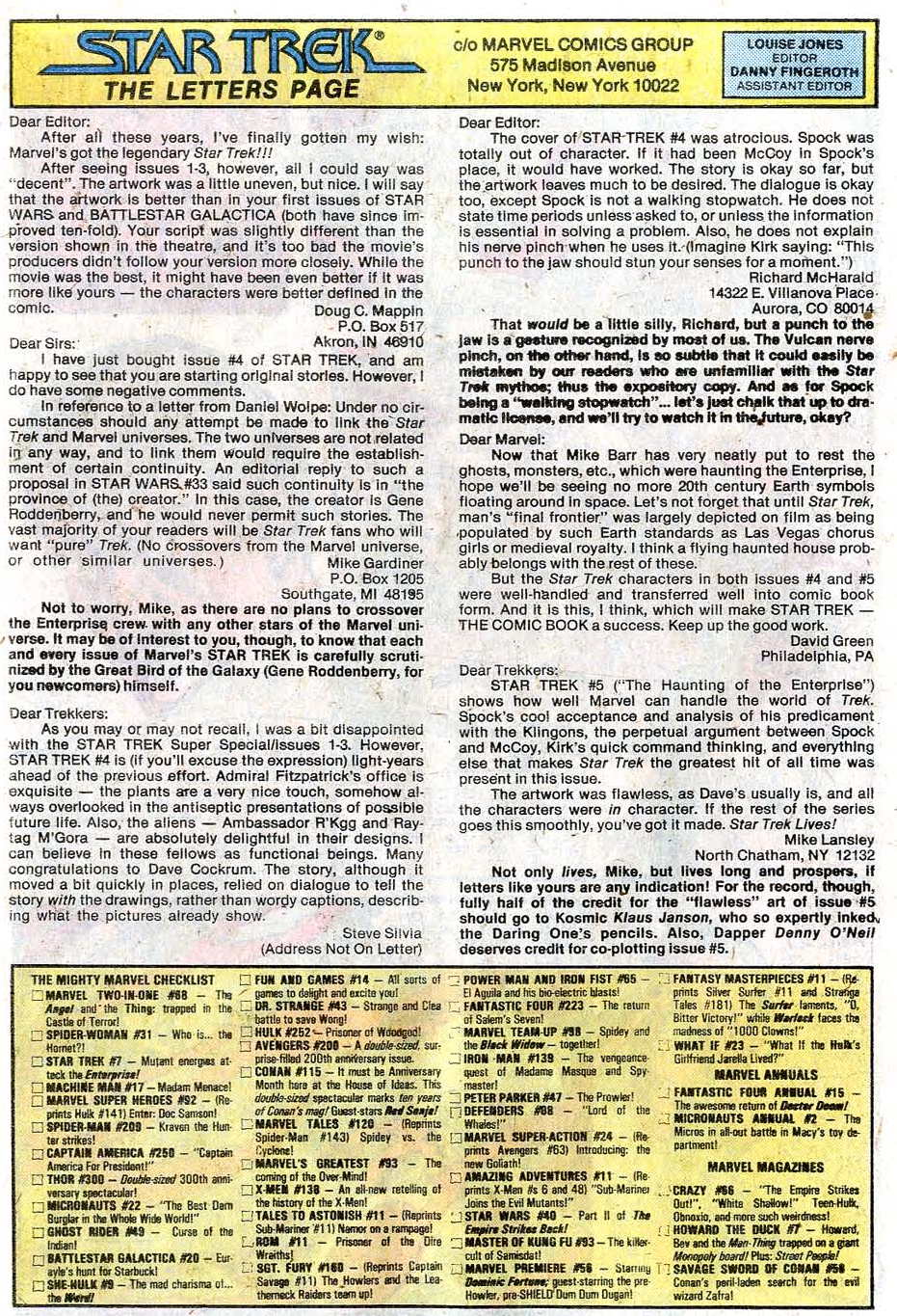 Read online Star Trek (1980) comic -  Issue #7 - 25